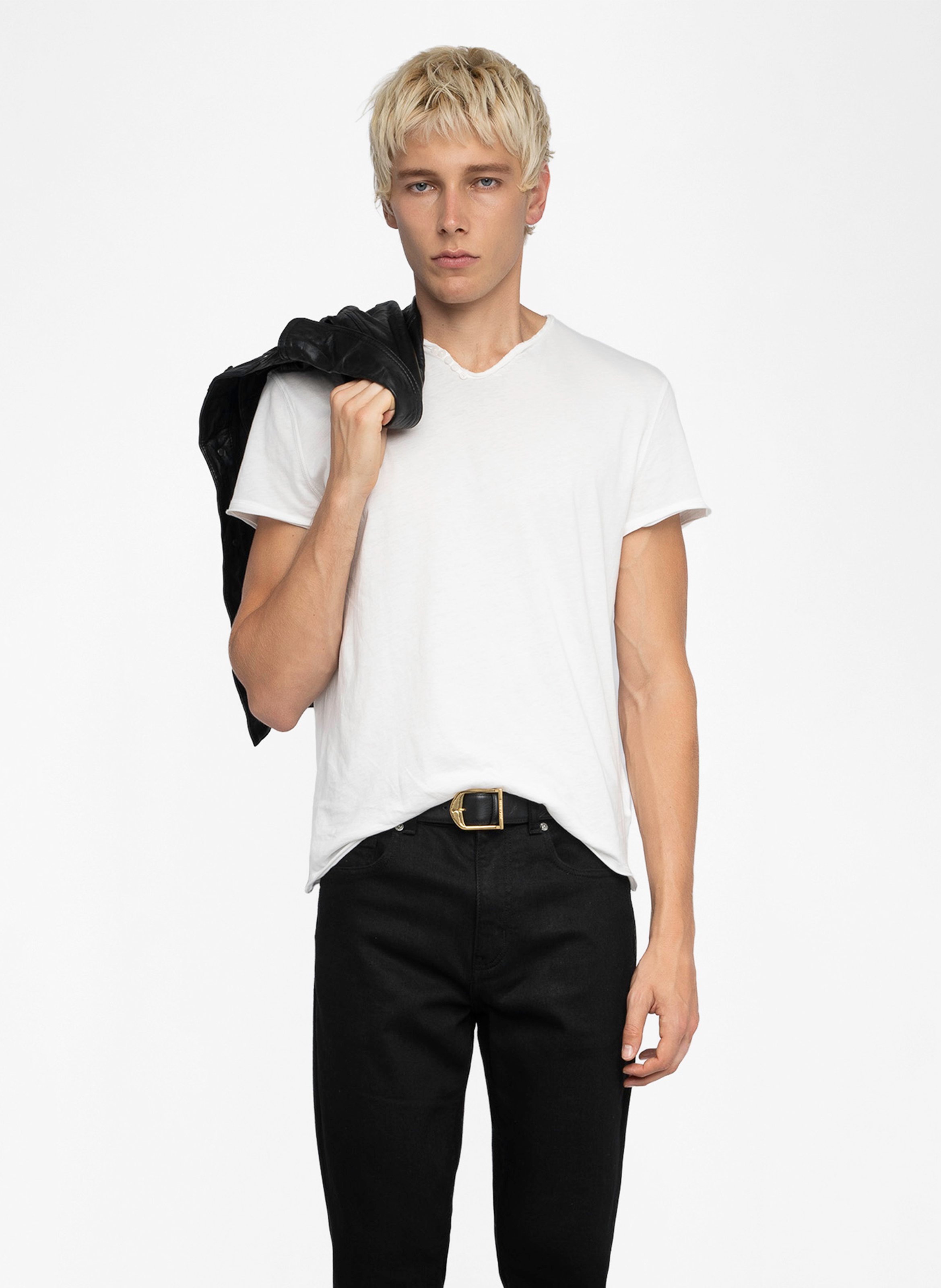 Tee-shirt droit en coton bio ZADIG&amp;VOLTAIRE