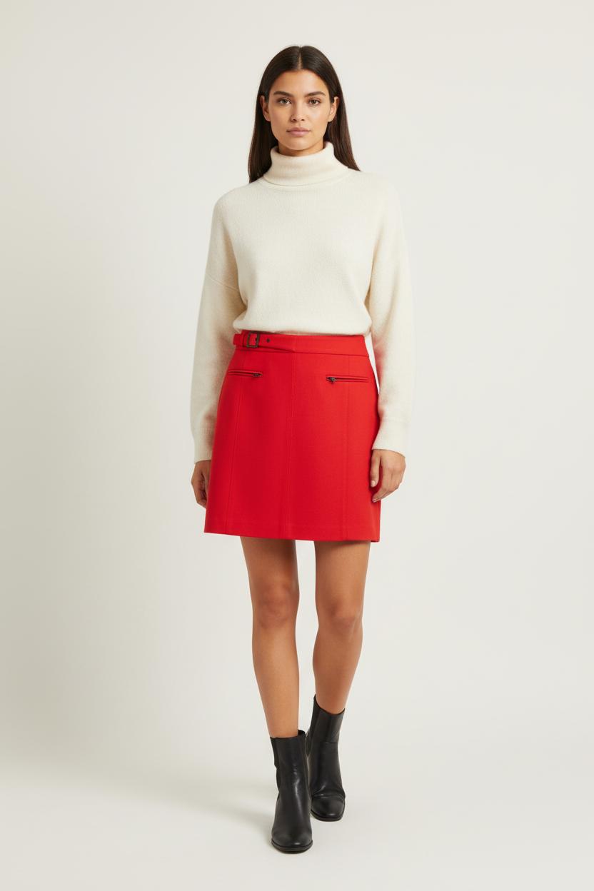 Short & midi skirt COMPTOIR DES COTONNIERS - Seconde main Red