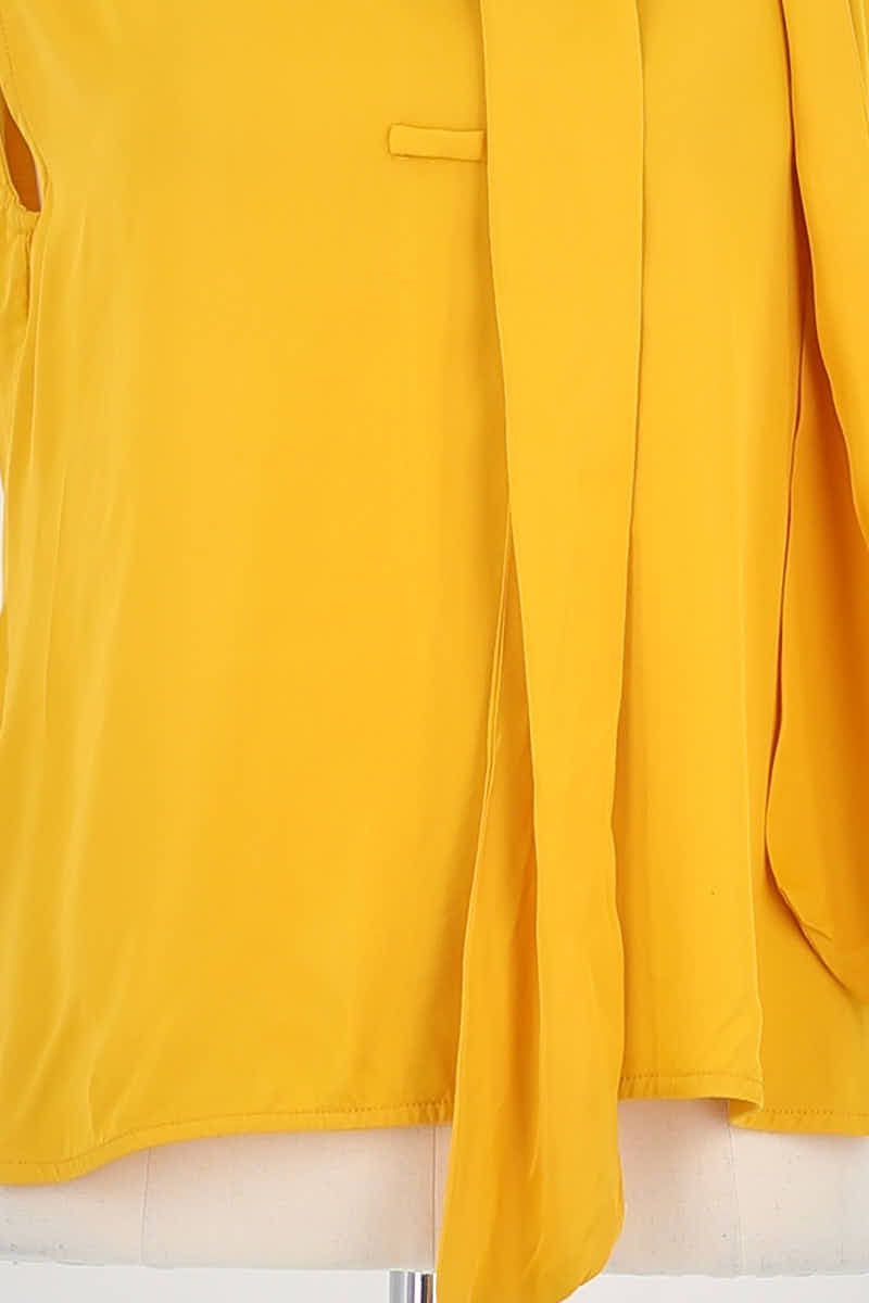 Azawood sleeveless top BELLEROSE - Seconde Main Yellow