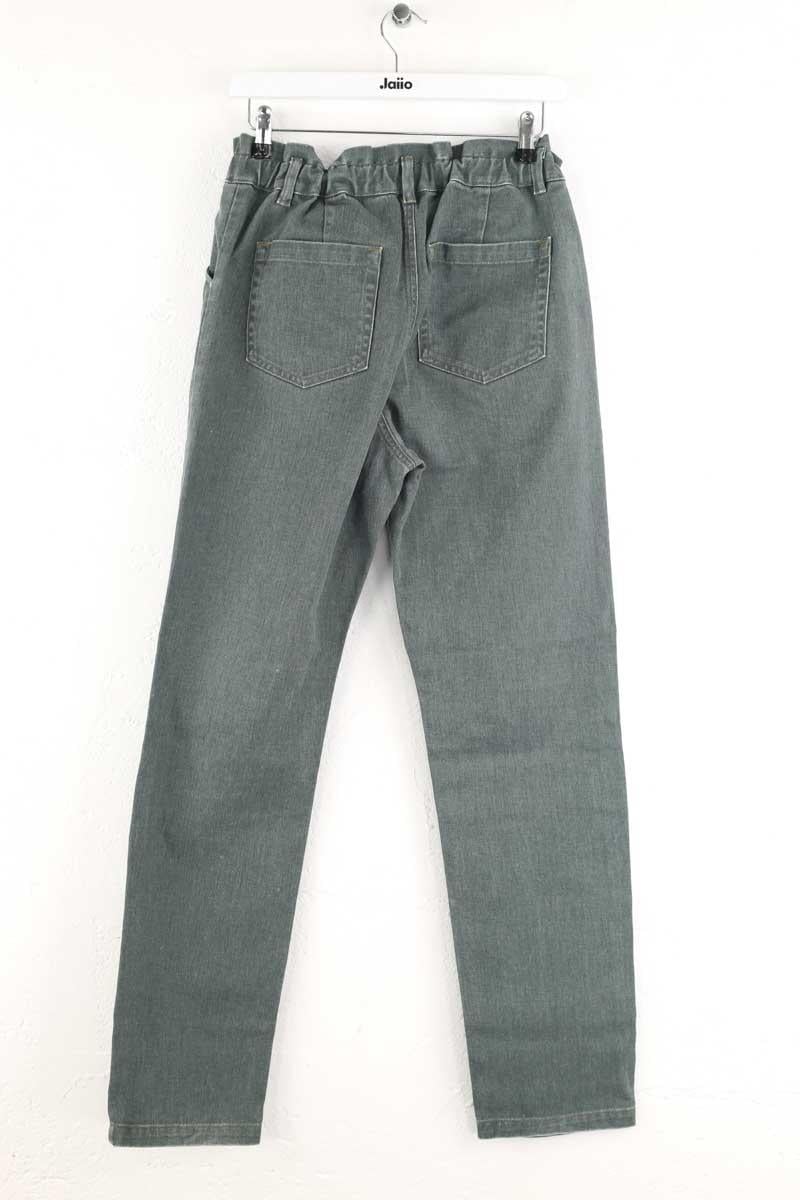 - Straight-leg jeans
- 5 pockets
- Straight cut
- Faded effect BONPOINT - Seconde Main Green
