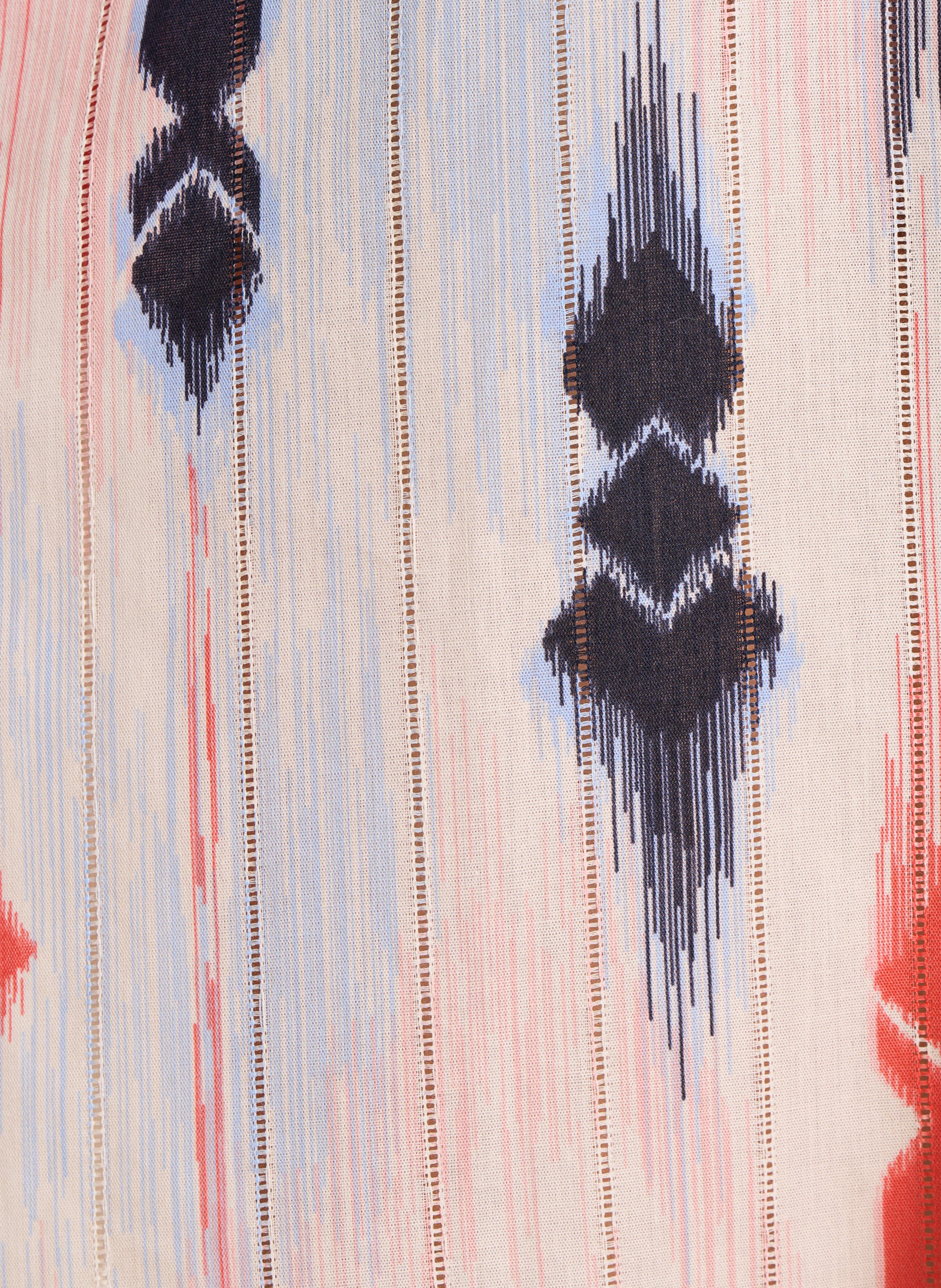 Langes Hemdkleid aus Bio-Baumwolle LA FEE MARABOUTEE Mehrfarbig