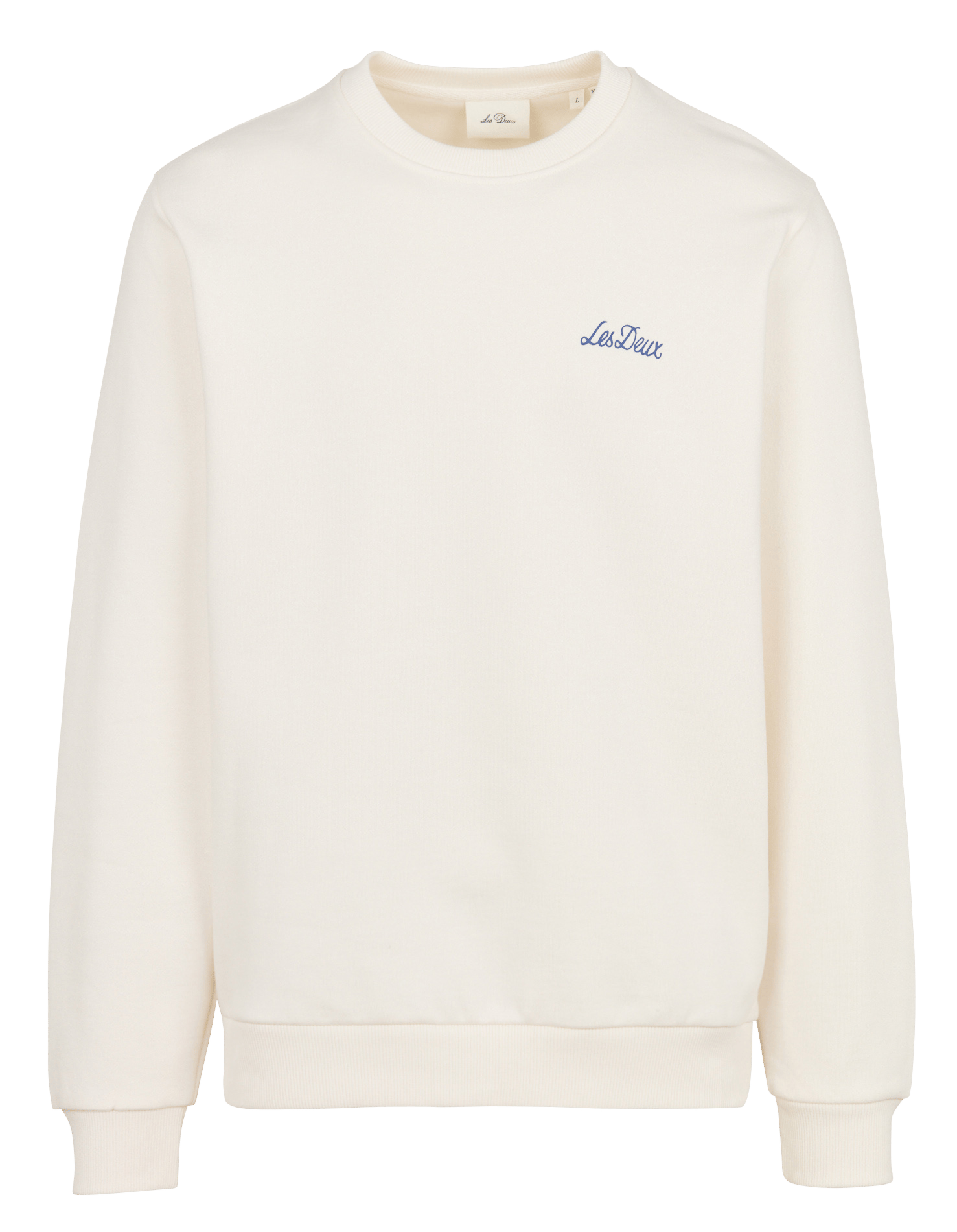 Sweat col rond en coton bio LES DEUX Beige