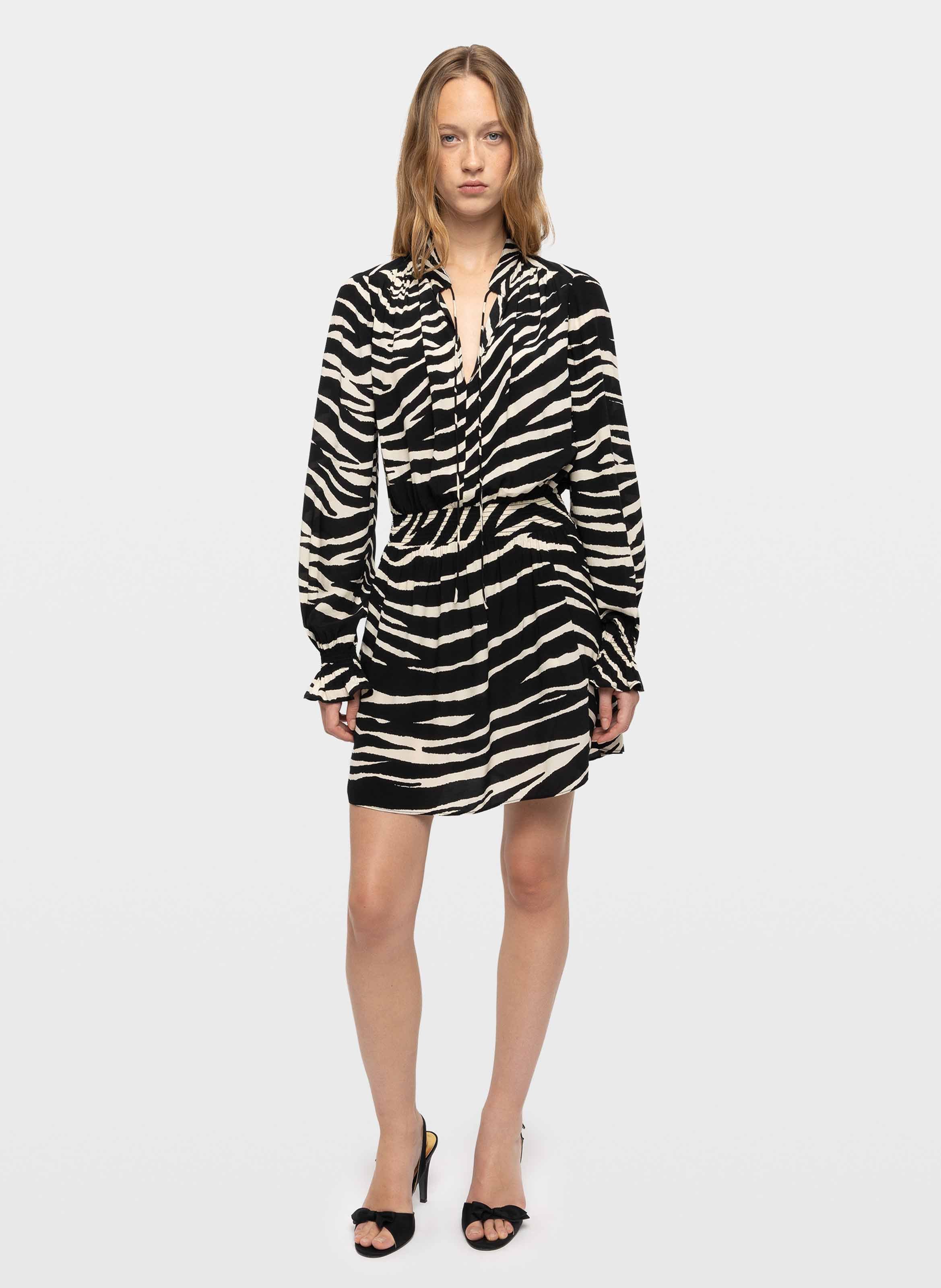 Robe courte cintrée ZADIG&VOLTAIRE Noir