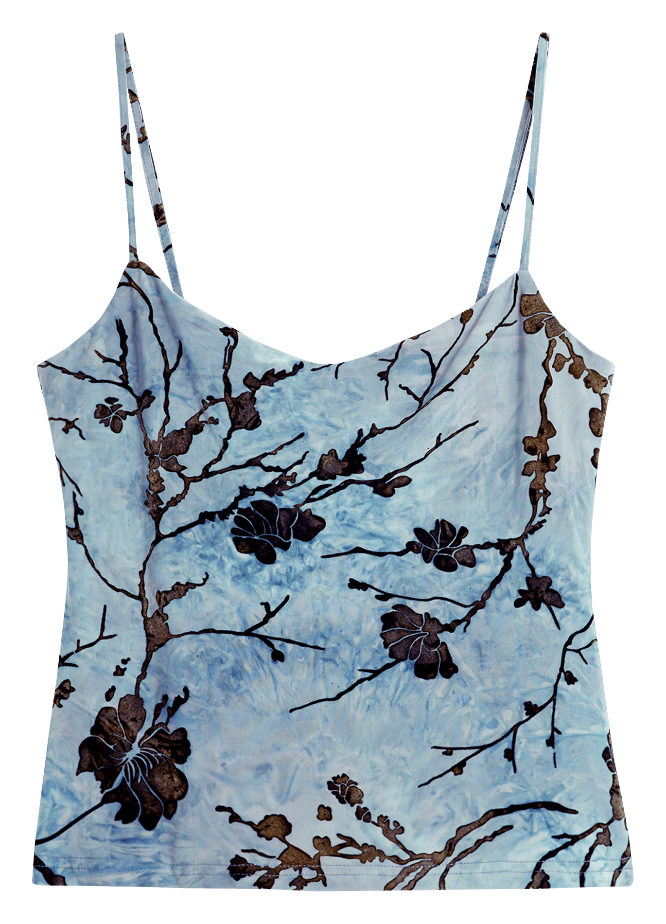 Débardeur aspect jacquard DESIGUAL Bleu