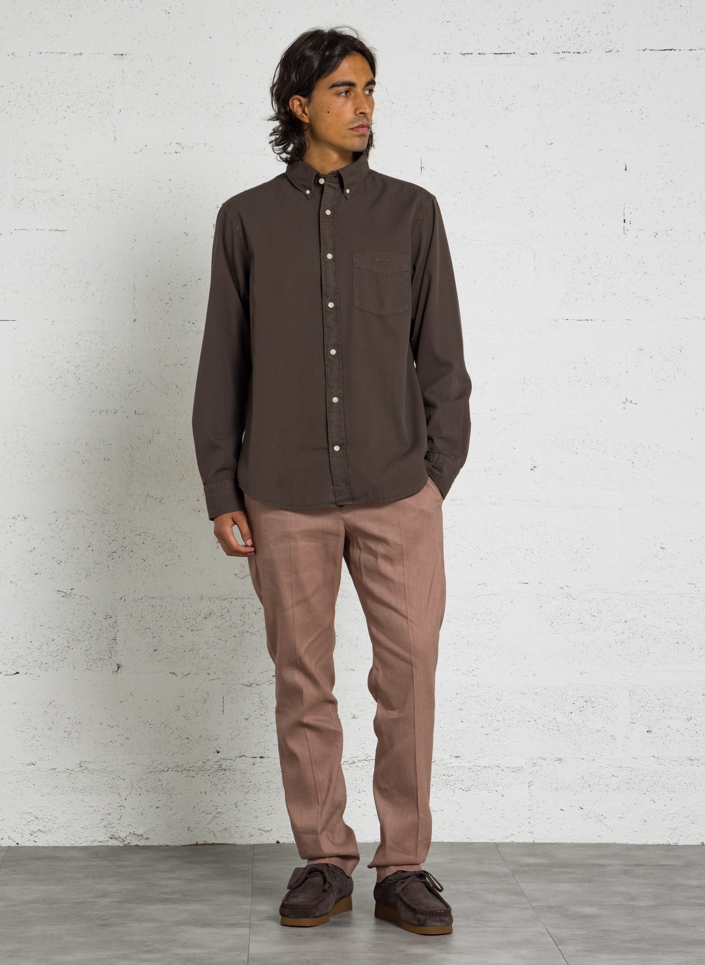 Gerade geschnittene Chino-Hose IKKS Braun