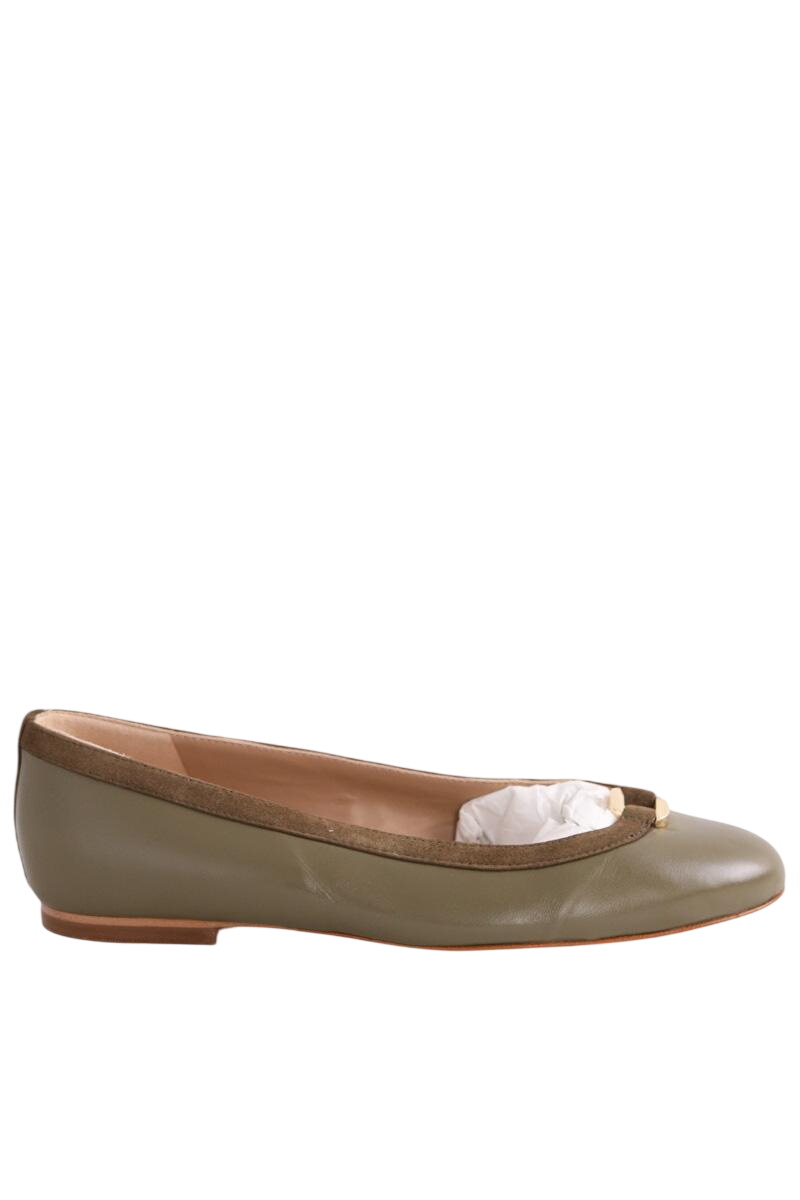 Ballet pumps LK BENNETT - Seconde Main Khaki