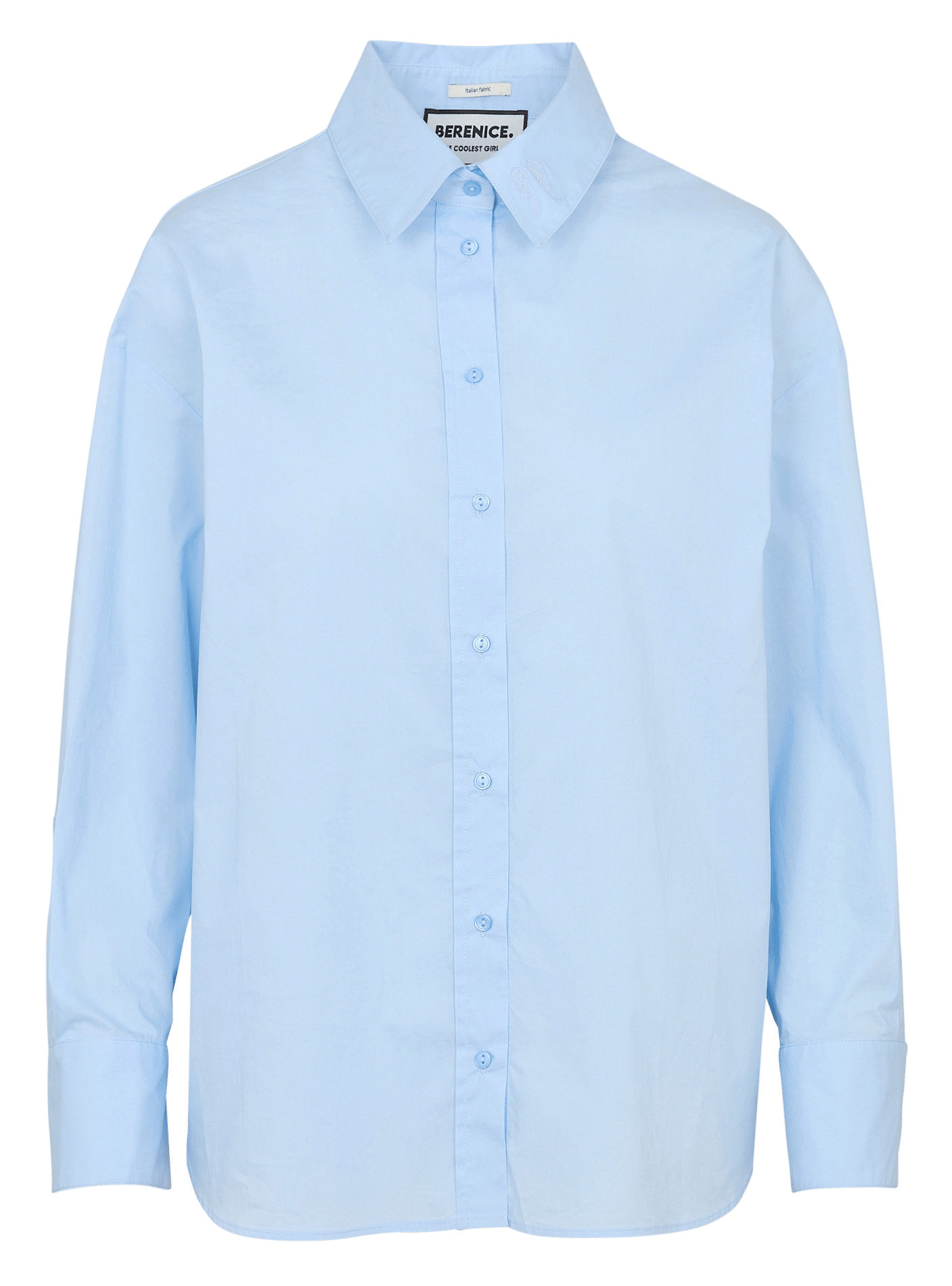 Chemise ample en coton BERENICE Bleu