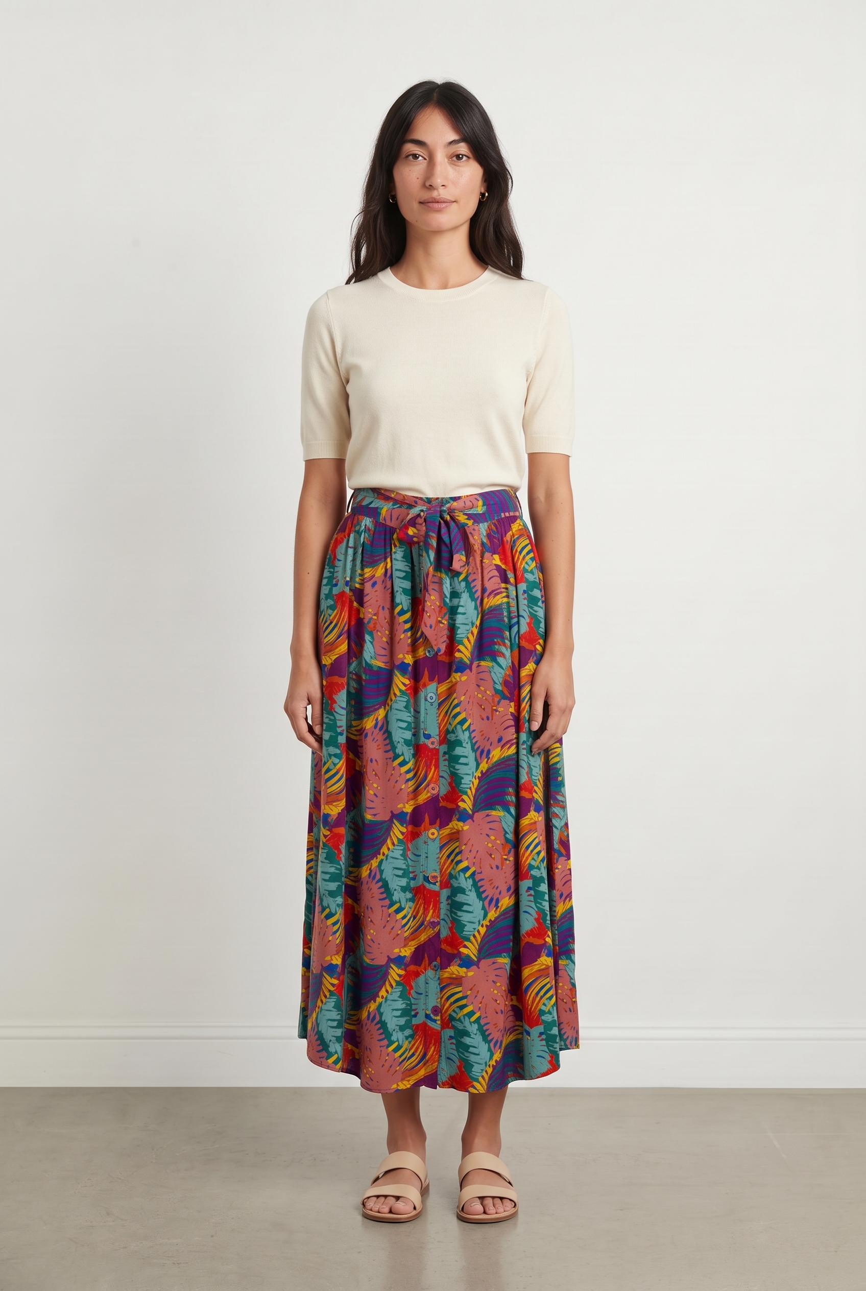 Long skirt MARIE SIXTINE - SECONDE MAIN Multicolored