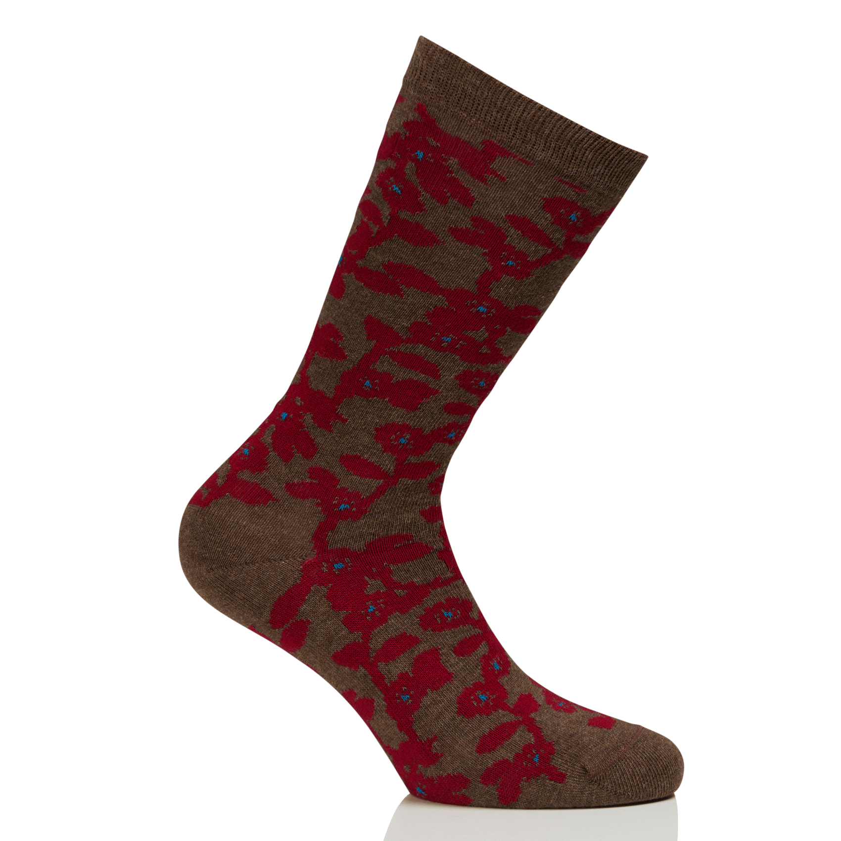 Cotton-blend socks NICE THINGS Brown