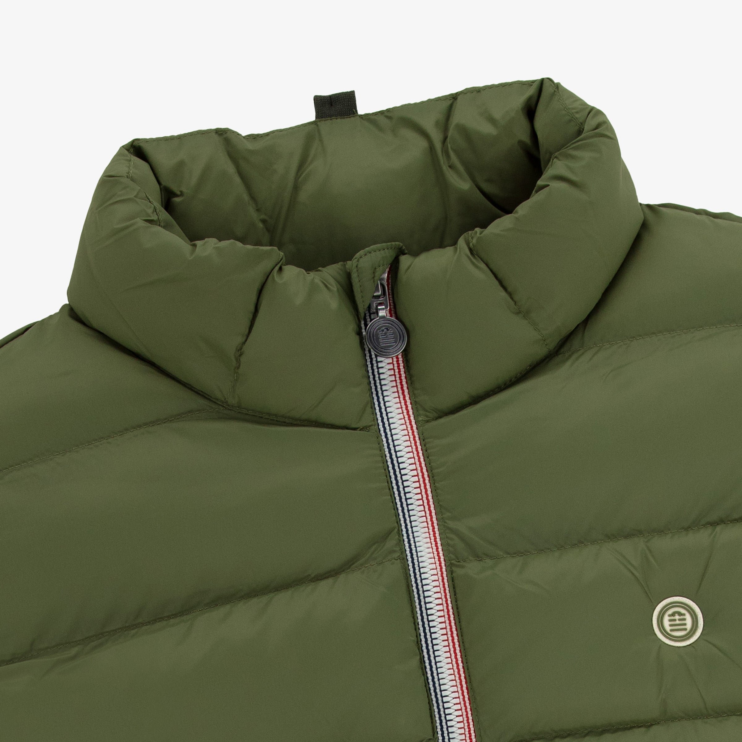 Padded gilet SERGE BLANCO Khaki
