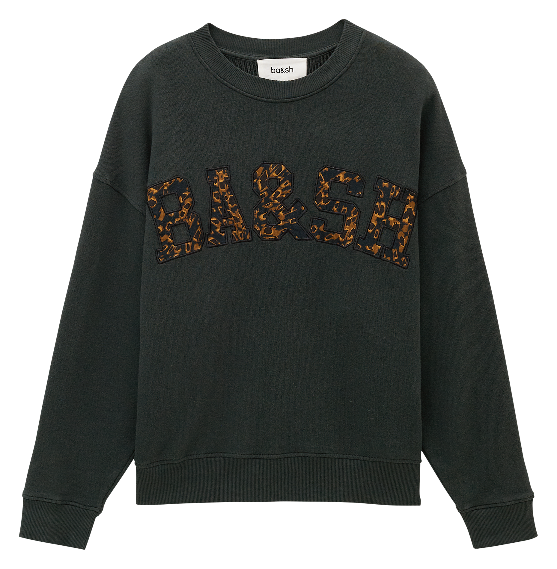 Straight cotton-blend sweater BA&SH Blue
