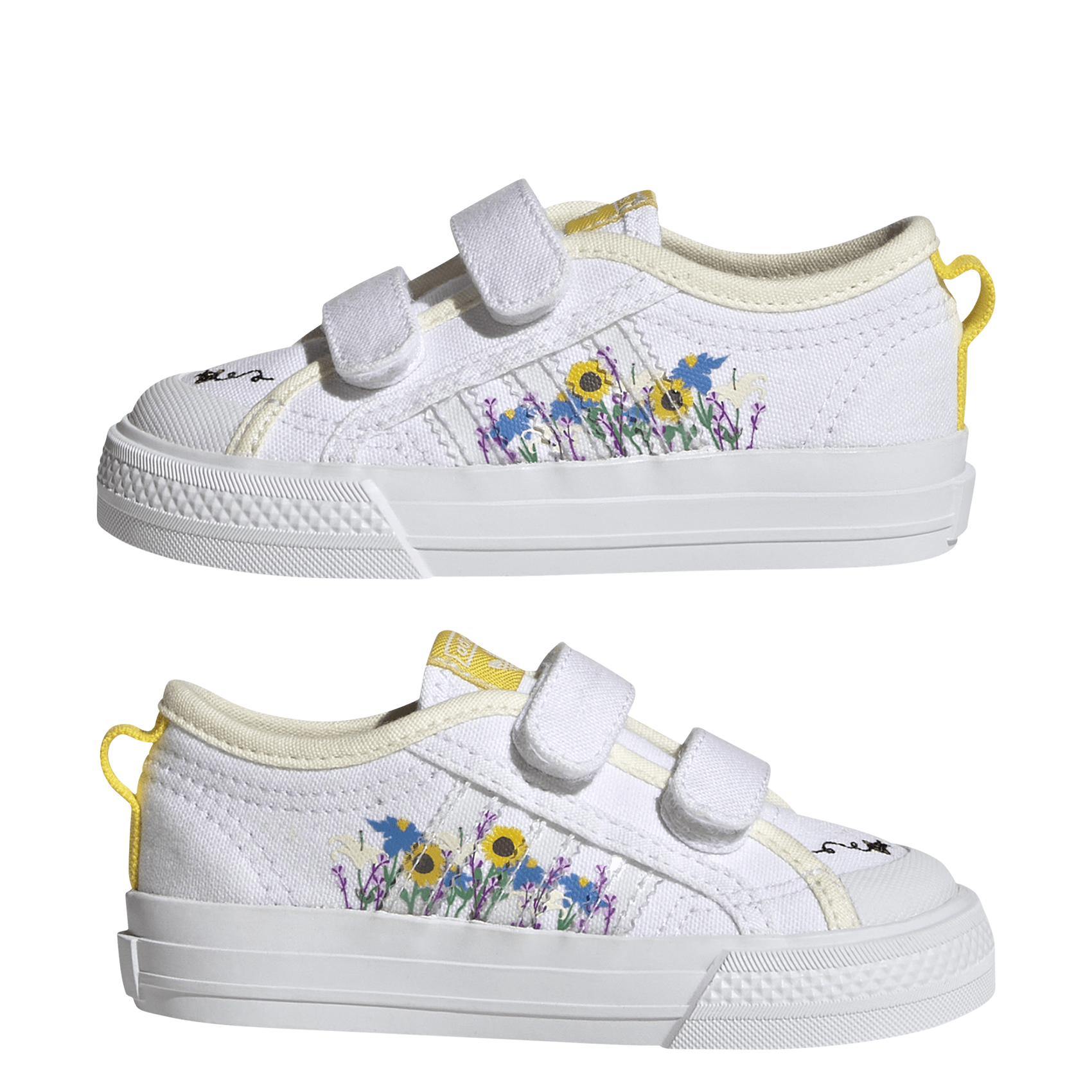 Low-top cotton sneakers ADIDAS White