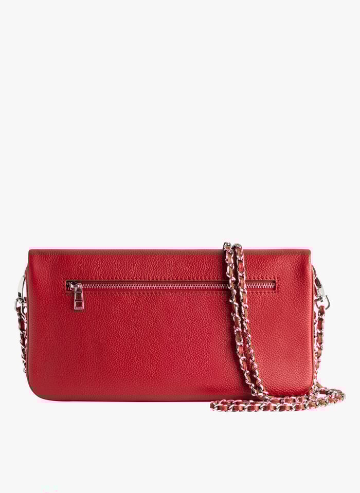 Guess red clutch 2024 bag