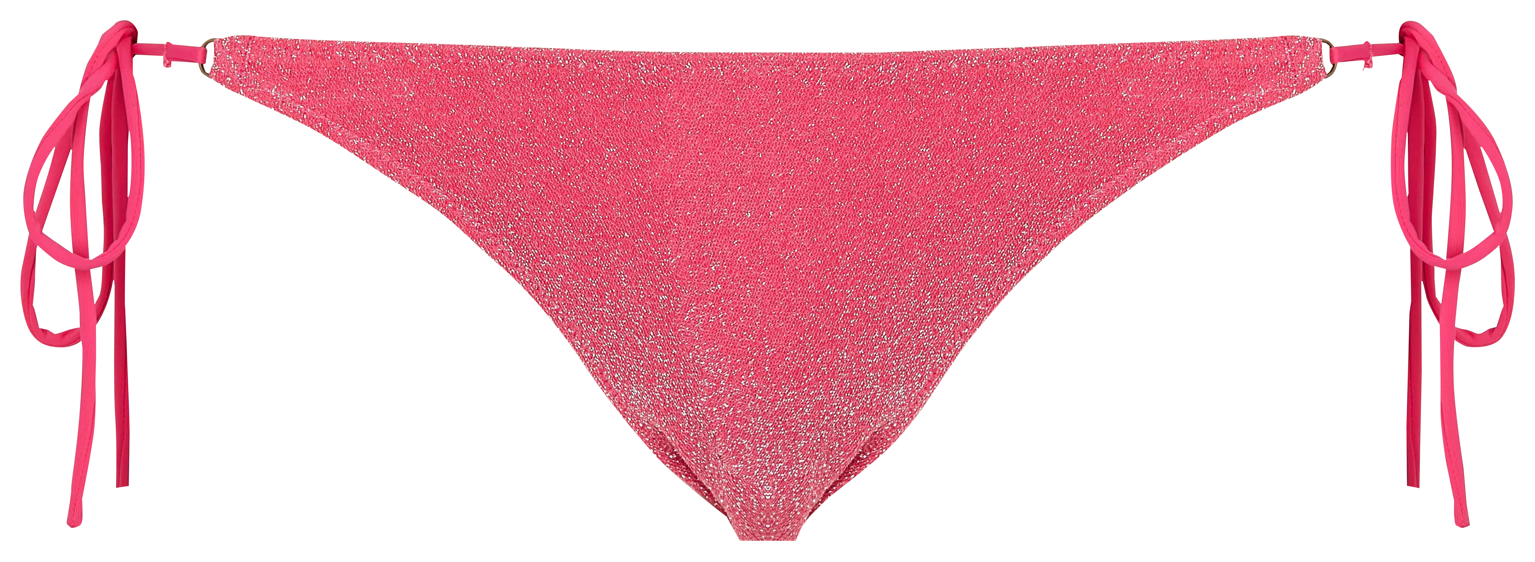 Bikini échancré à fils métallisés LOVE STORIES Rose
