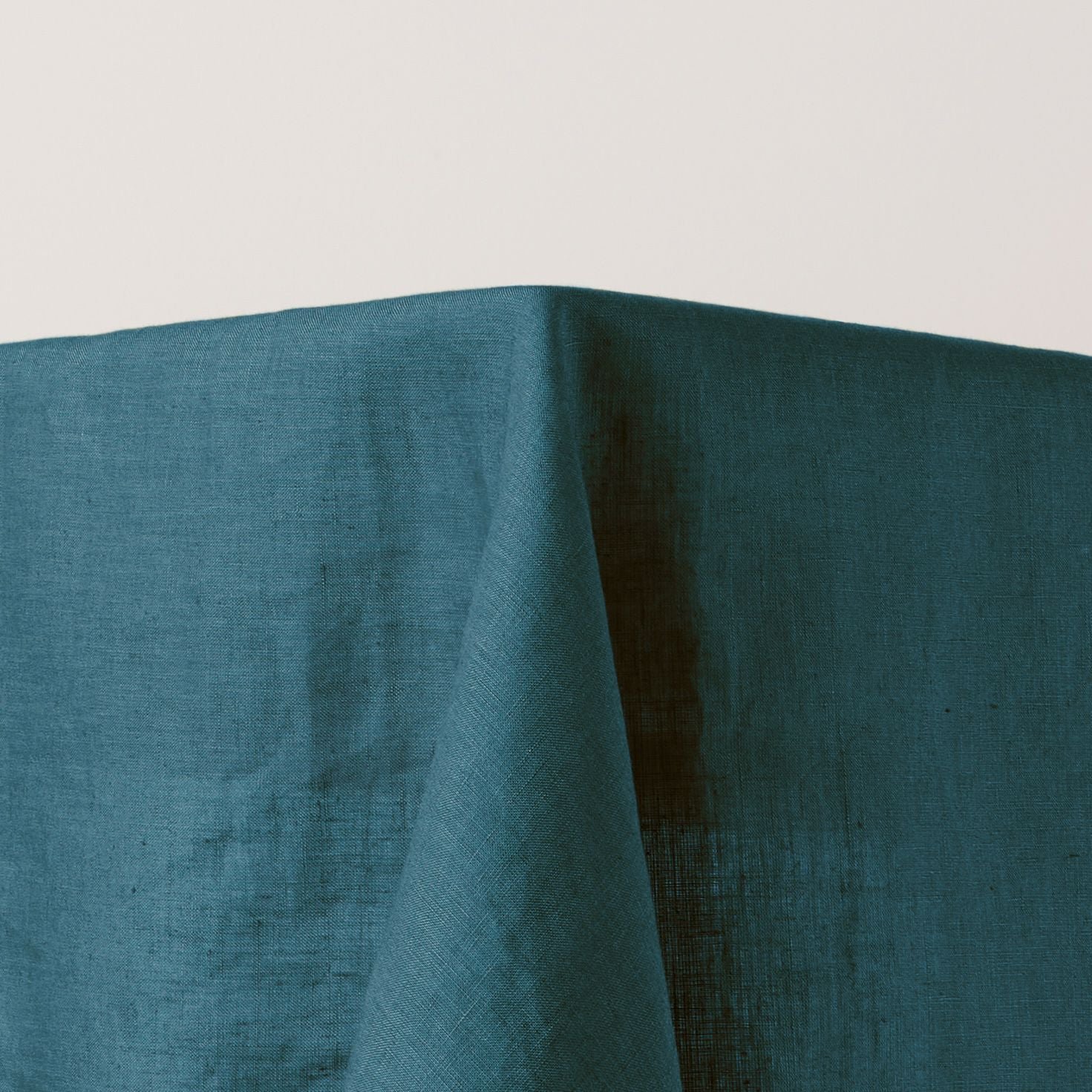 CARLINA - Rectangular linen tablecloth MADURA Blue