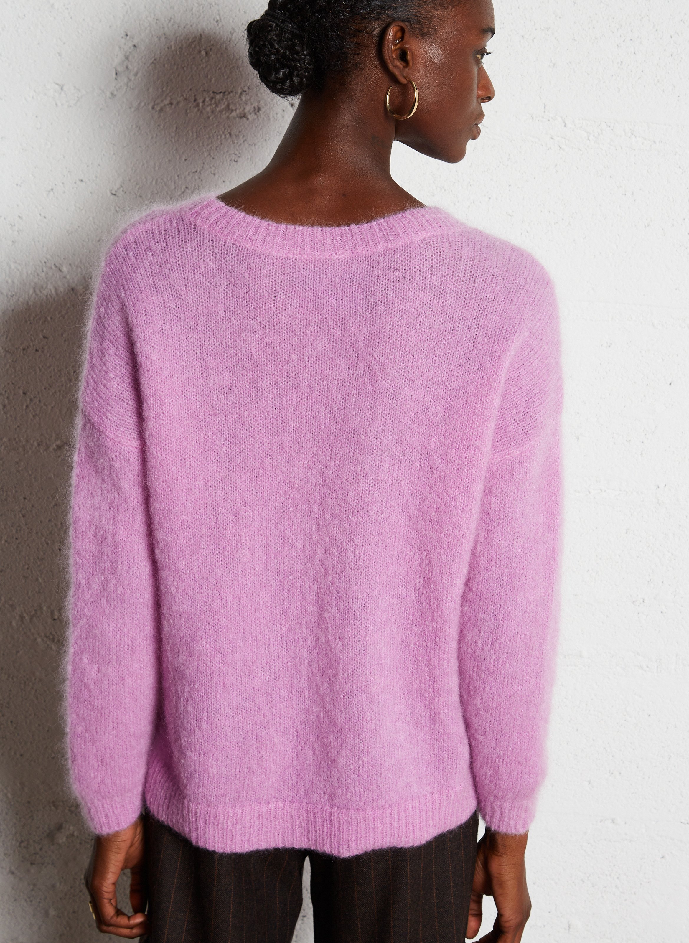 H beauty&youth WOOL ALPACA CREW KNIT