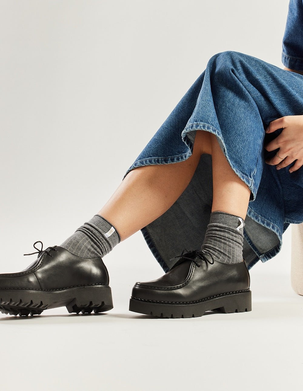 Derby shoes ODAJE EX. M.MOUSTACHE Black