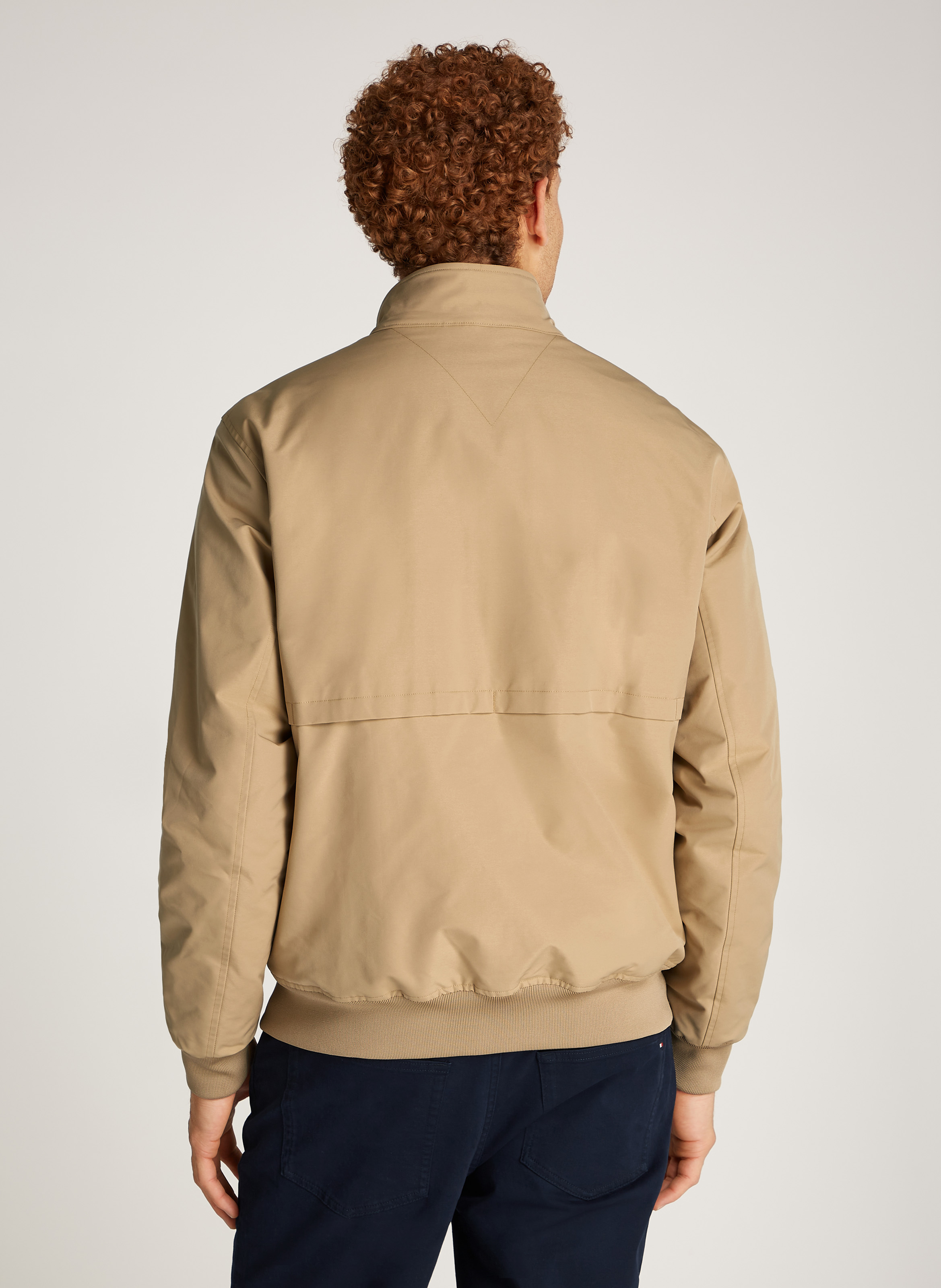 Veste ample à col montant boutonné TOMMY HILFIGER Beige