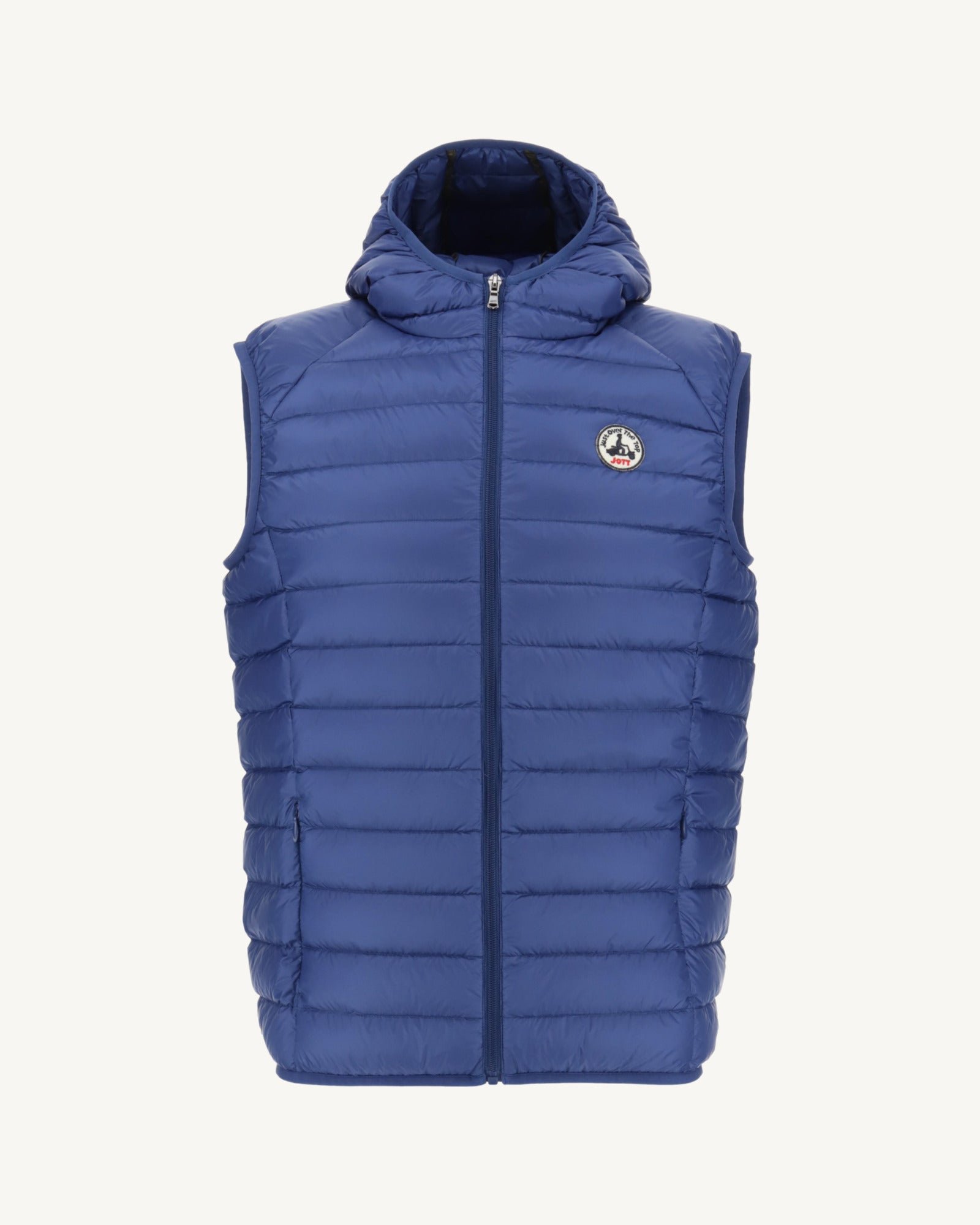 Sleeveless hooded puffer vest JOTT Blue
