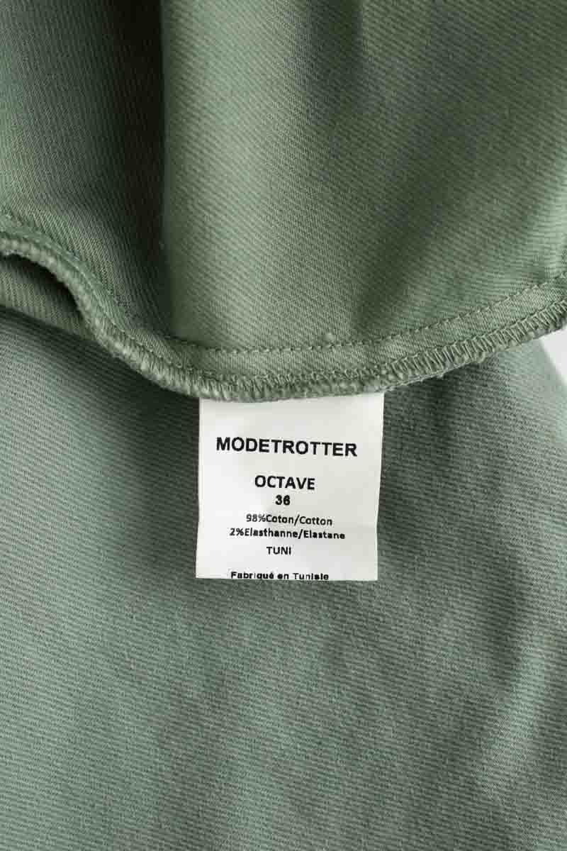 Combinaison en coton MODETROTTER - Seconde Main Vert