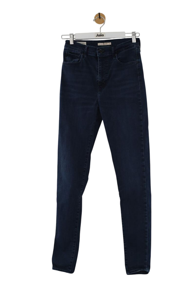 Cotton skinny jeans LEVI'S - Seconde main Blue