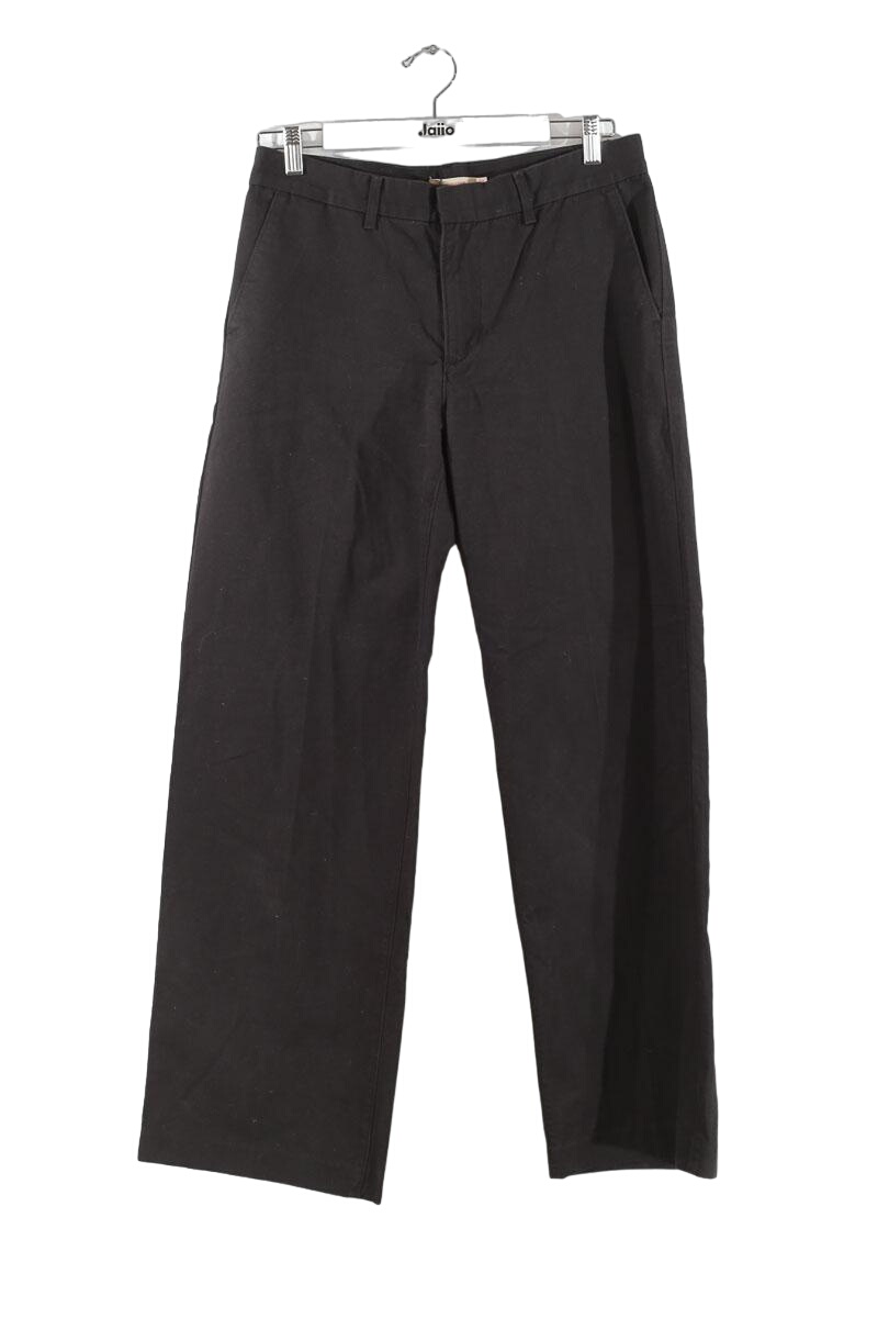 Wide cotton trousers  LEVI'S - Seconde main Black