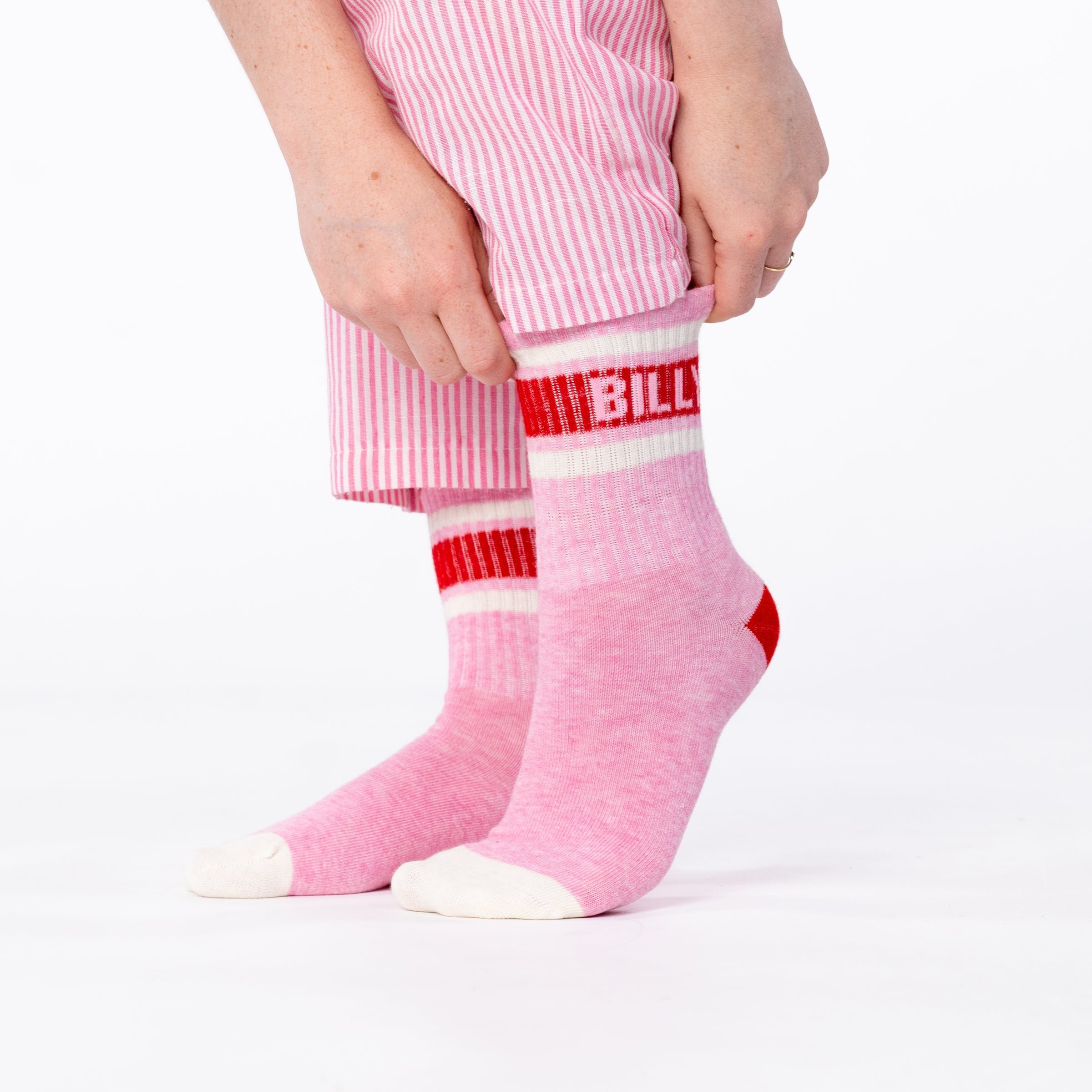 Cotton tennis socks BILLYBELT Pink