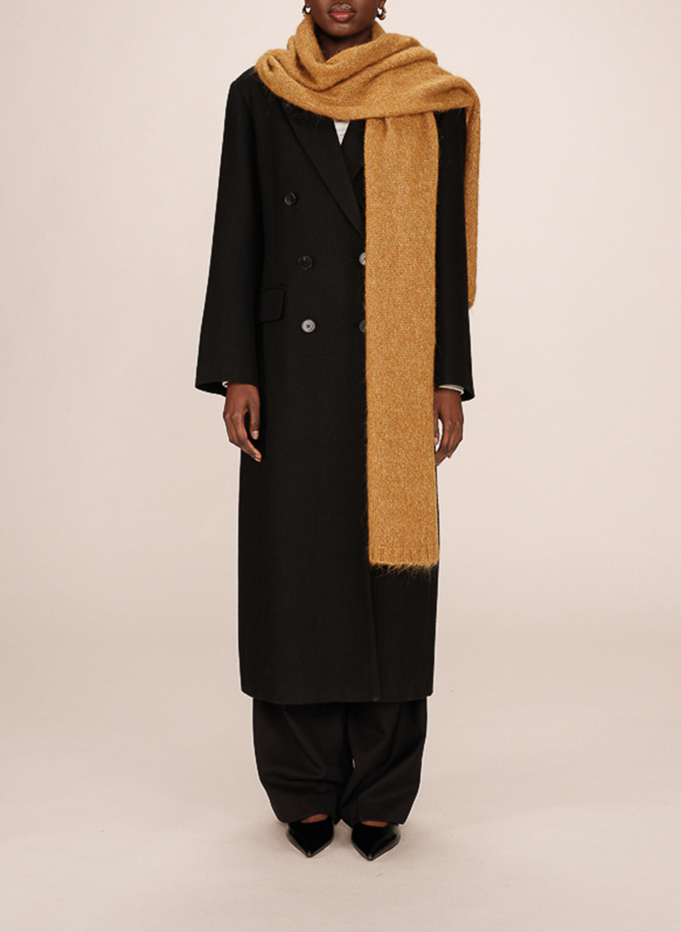 Schal aus Wolle und Seide GRACE ET MILA