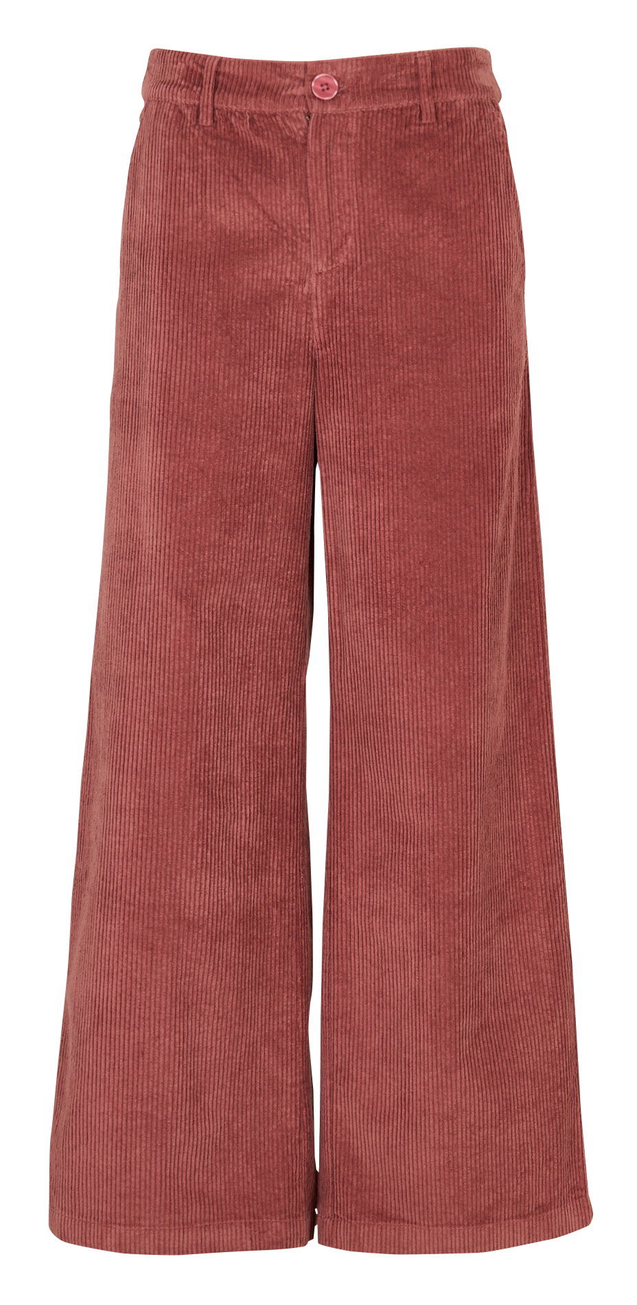 Wide-leg cotton-blend corduroy pants PETITE MENDIGOTE Pink