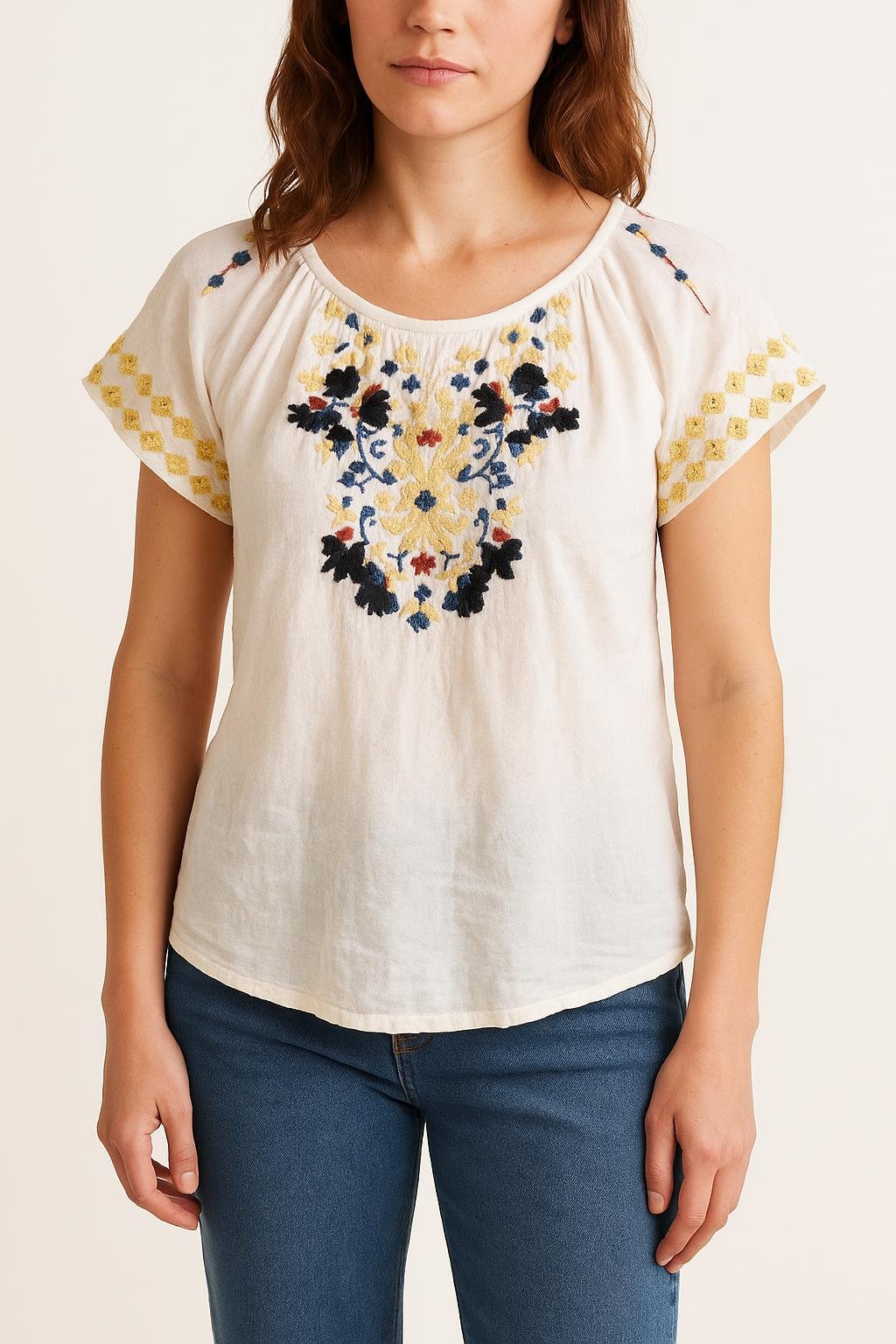 Top & tank top ANTIK BATIK - Seconde Main White