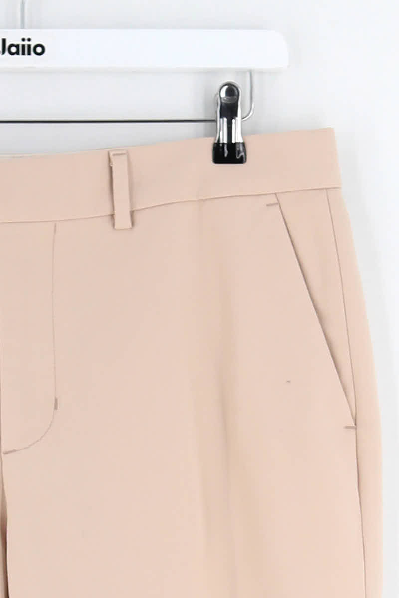 Carrot trousers TOMMY HILFIGER - SECONDE MAIN Beige