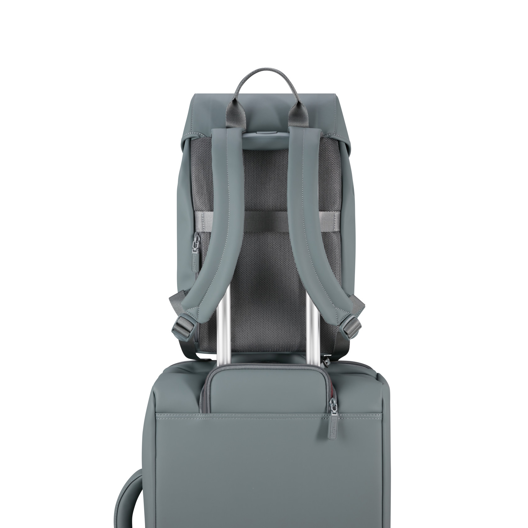 Lost in Berlin mini Exile backpack size S LIPAULT Grey