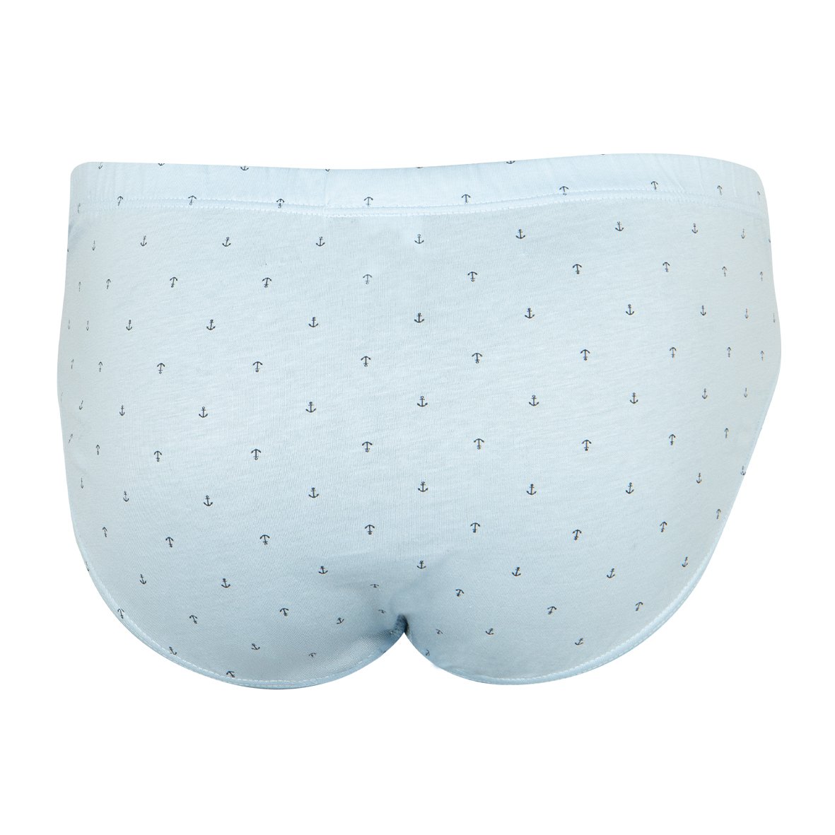 Mercerized cotton low-rise panties White