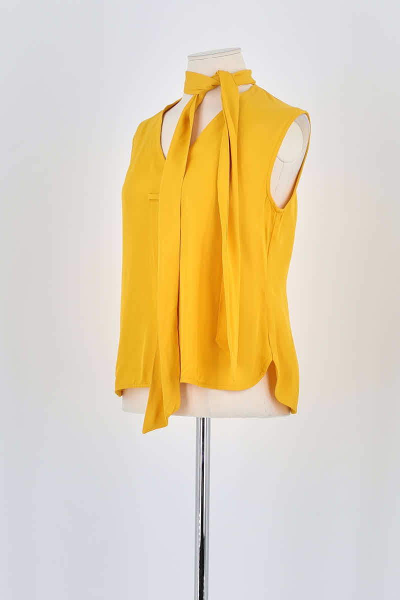 Azawood sleeveless top BELLEROSE - Seconde Main Yellow