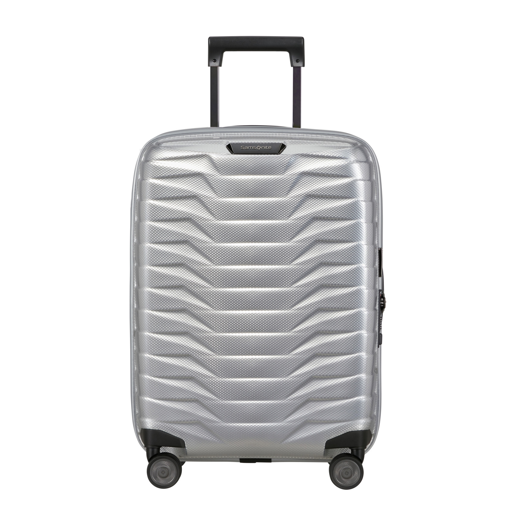 Proxis 4-wheel carry-on suitcase size S SAMSONITE Silver