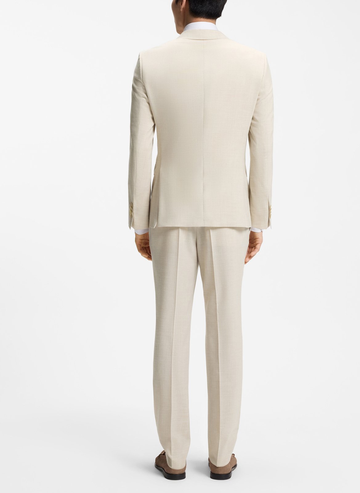 Costume deux pièces slim-fit BOSS Beige