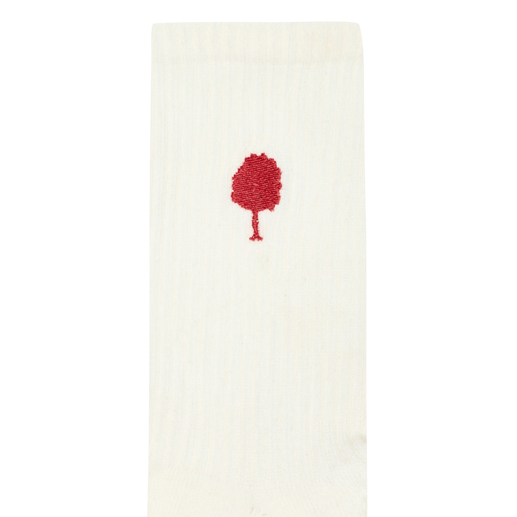 Chaussettes mi-hautes unies en coton mélangé FAGUO Beige