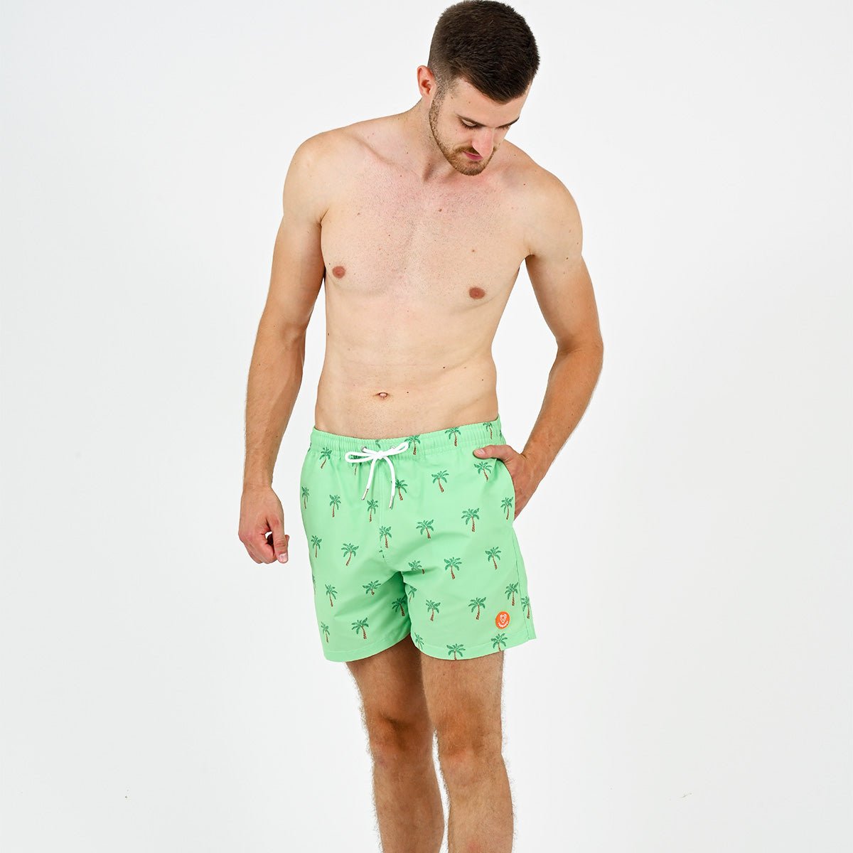 The Exotic Swim Shorts VENDREDI SWIMWEAR Green