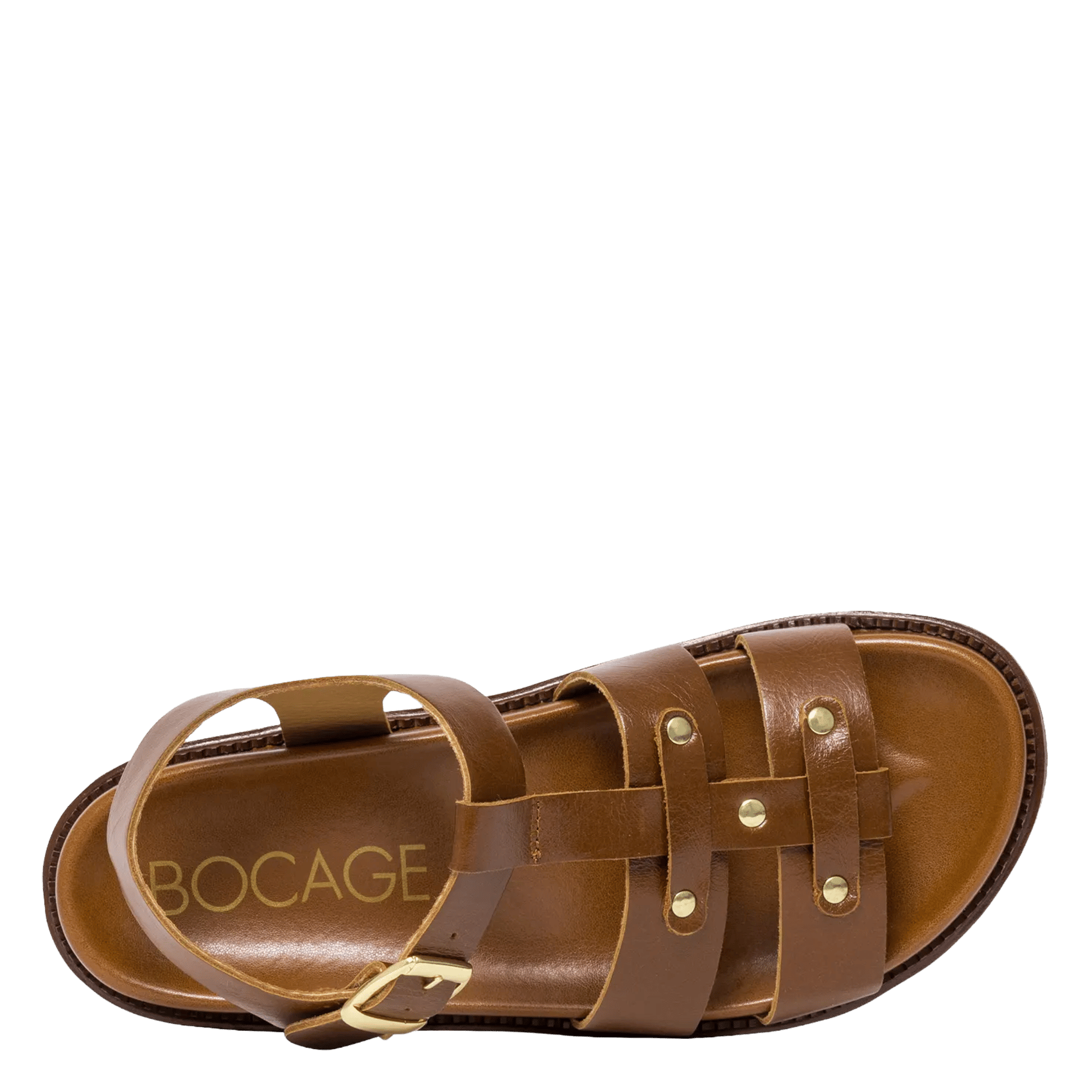 Ledersandalen BOCAGE Braun