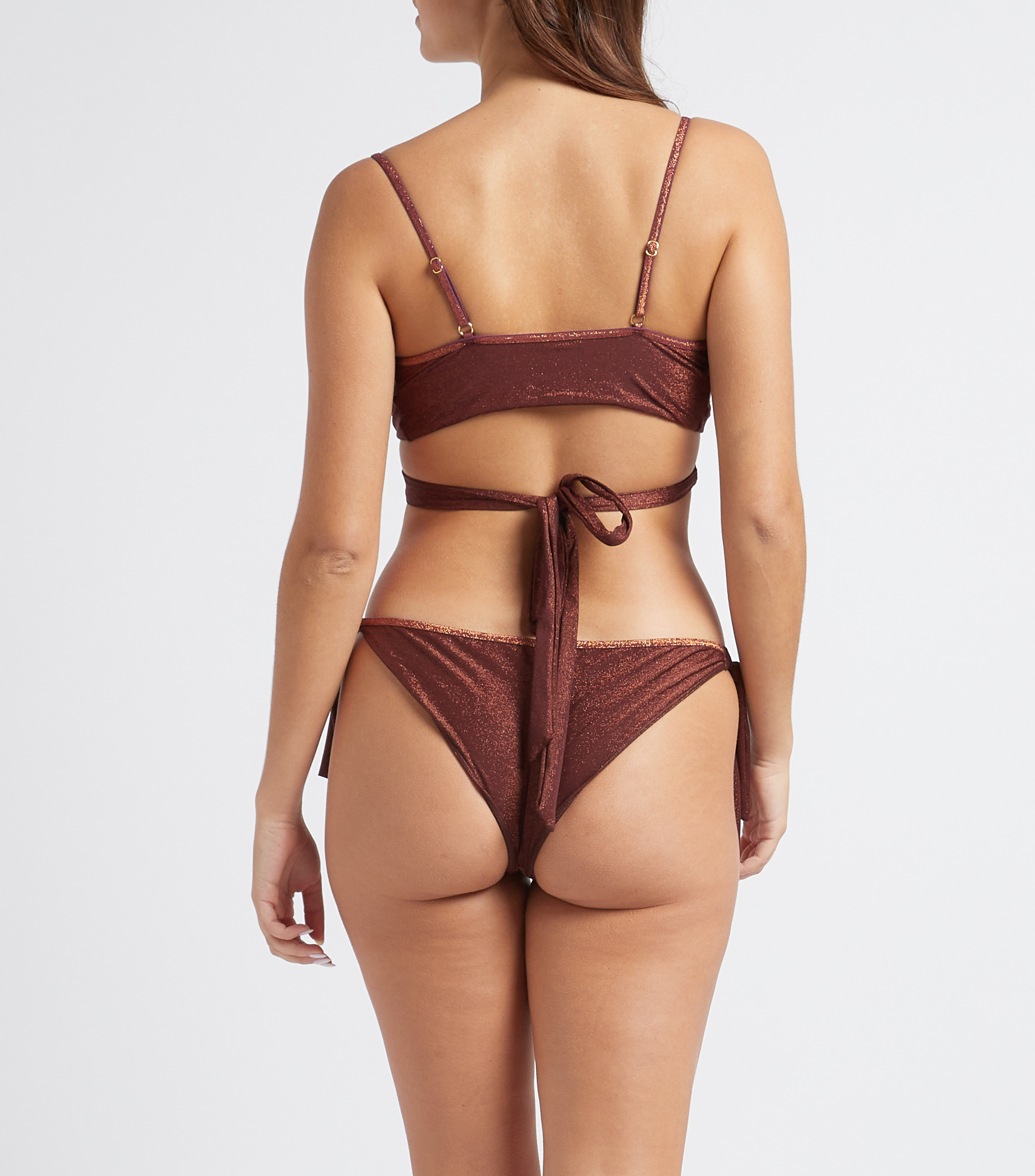 Tanga mit Pailletten LA NOUVELLE Golden