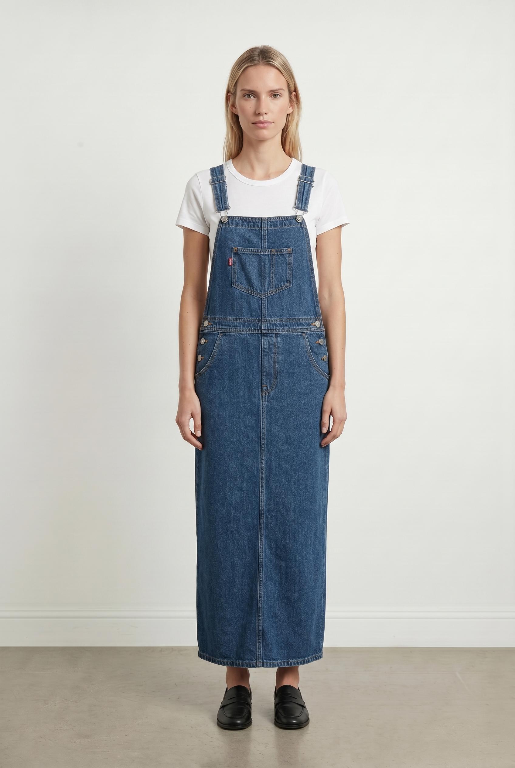 Robe longue LEVI'S - Seconde main Bleu