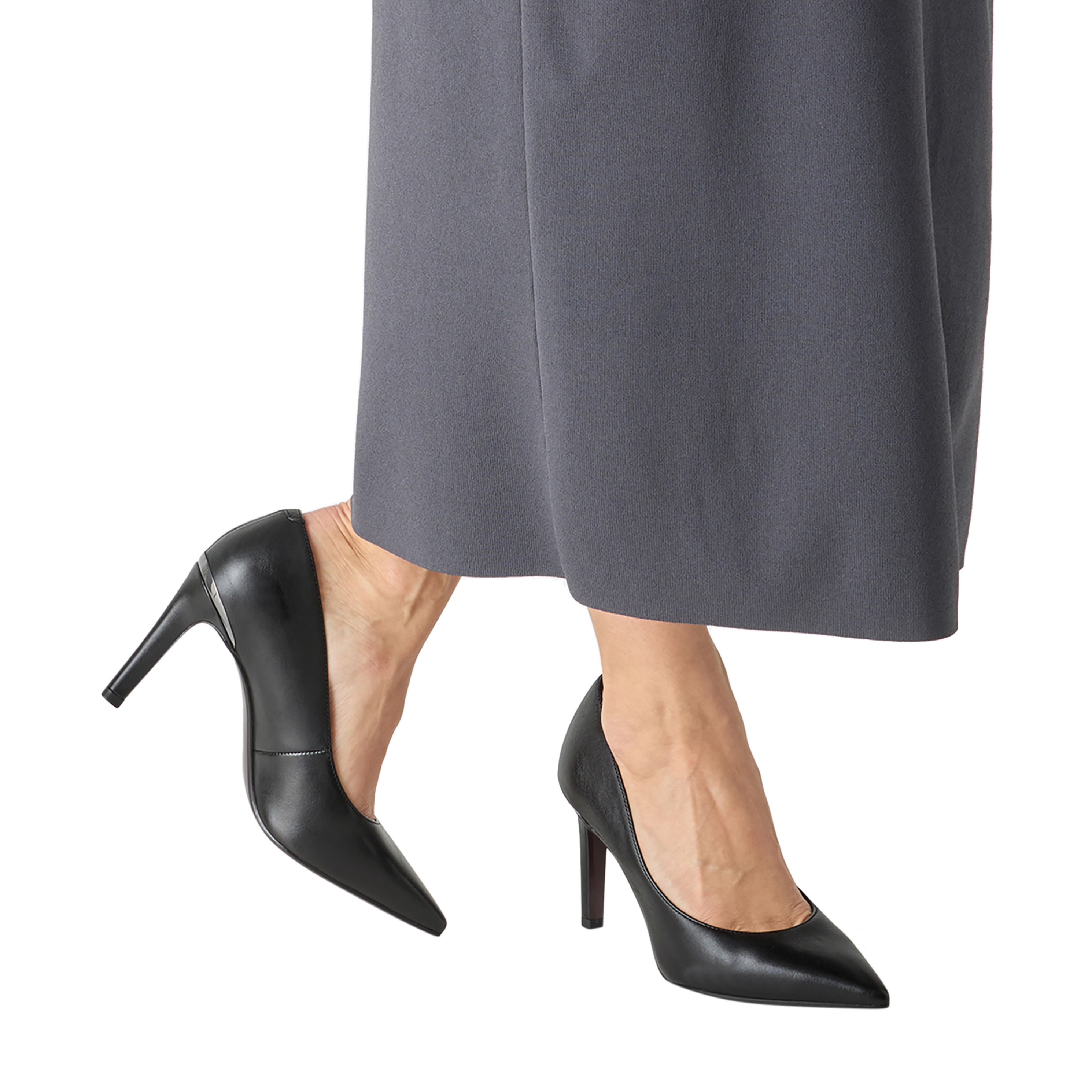 Leather high heels TAMARIS Black