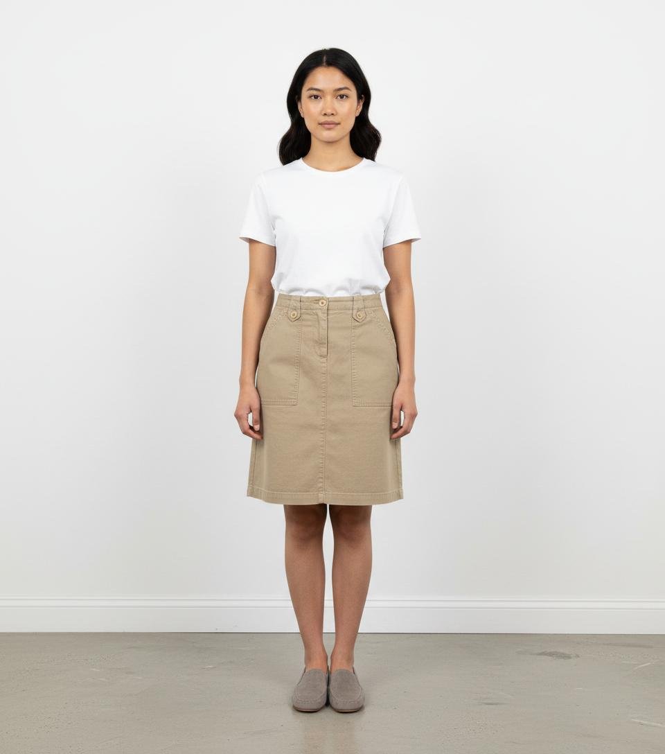 Short & midi skirt CLOSED - Seconde Main Beige