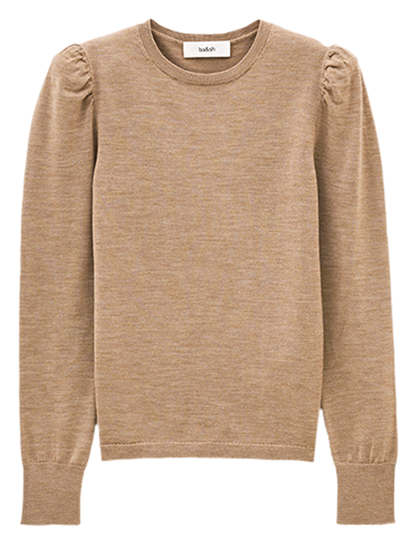 Straight wool sweater BA&SH Beige