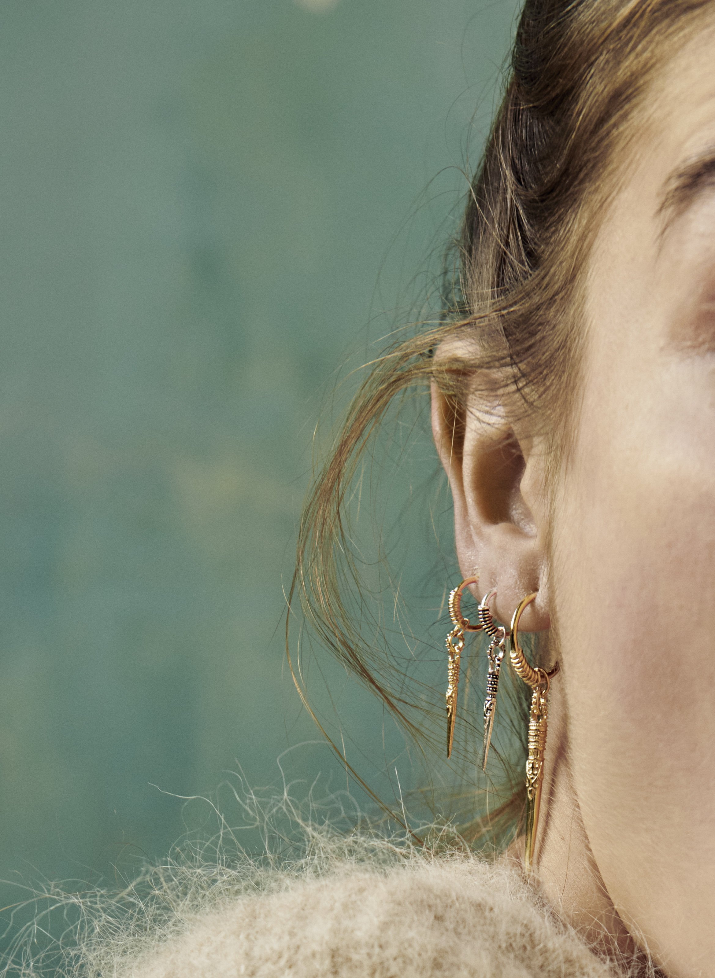 Sterling silver earring BA&SH Silver