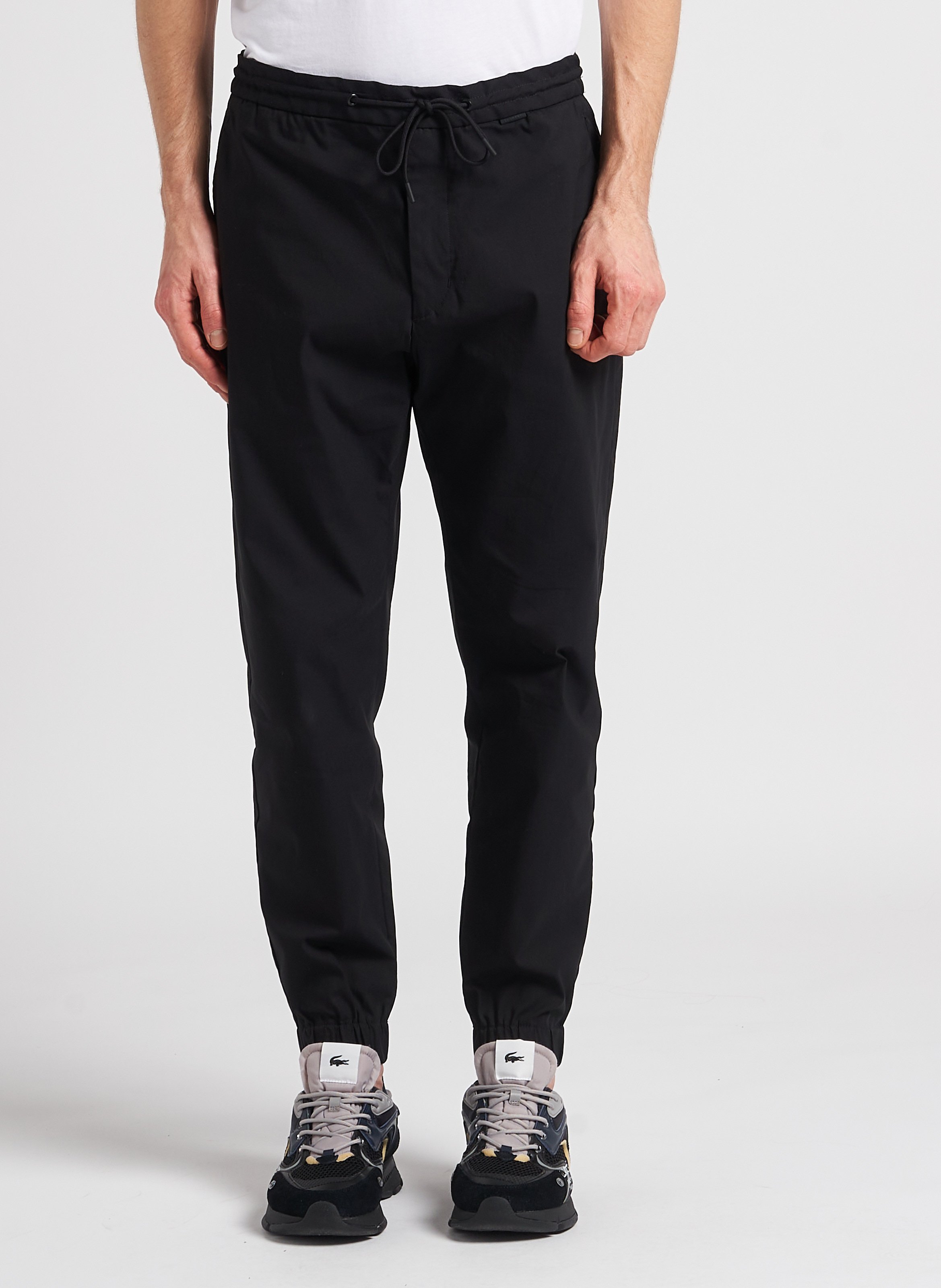 Cotton blend Joggers Ck Black Calvin Klein Men K10K110962 BEH CK BLACK Place des Tendances United Kingdom