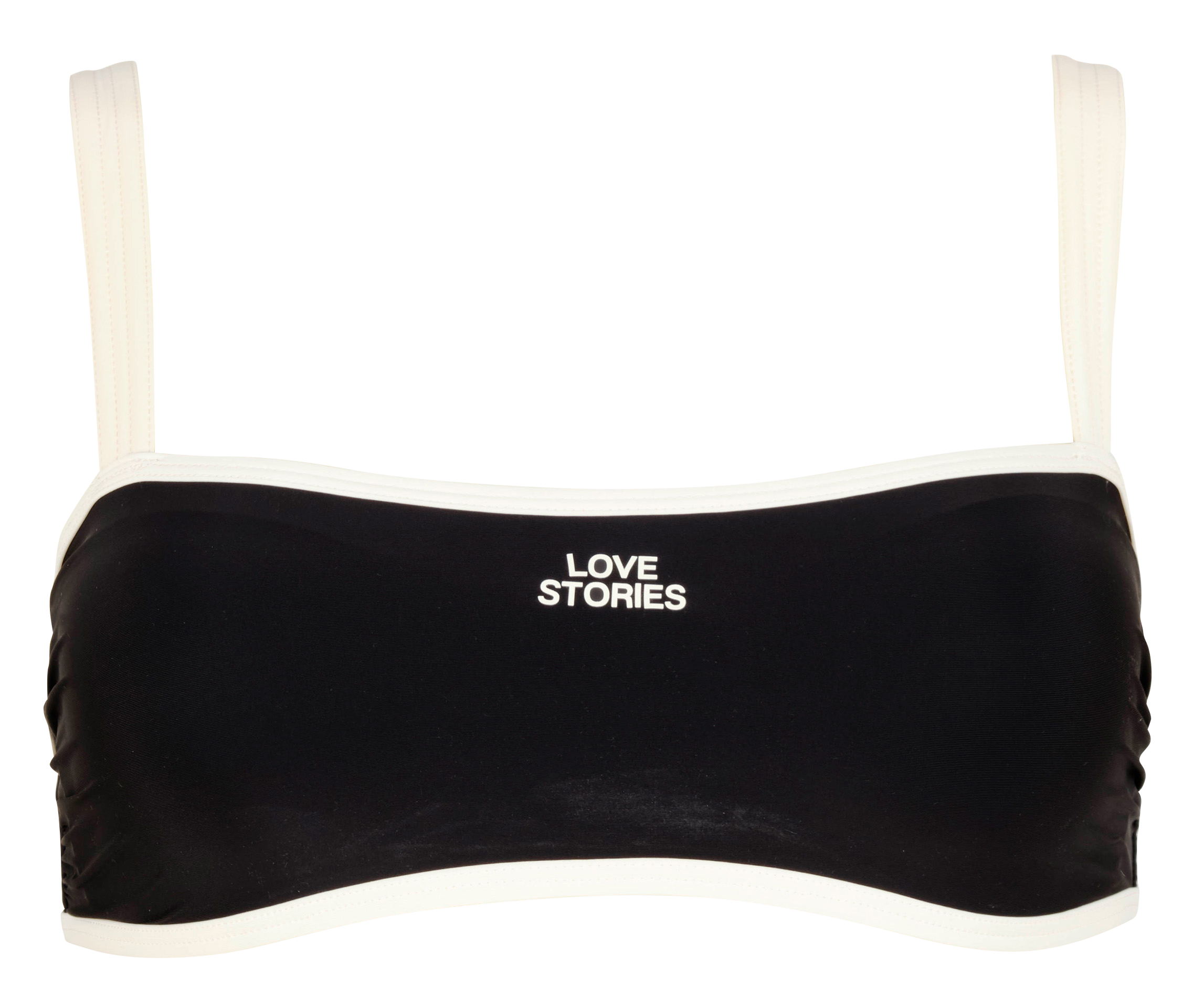 Haut de bikini bandeau rembourré LOVE STORIES Noir