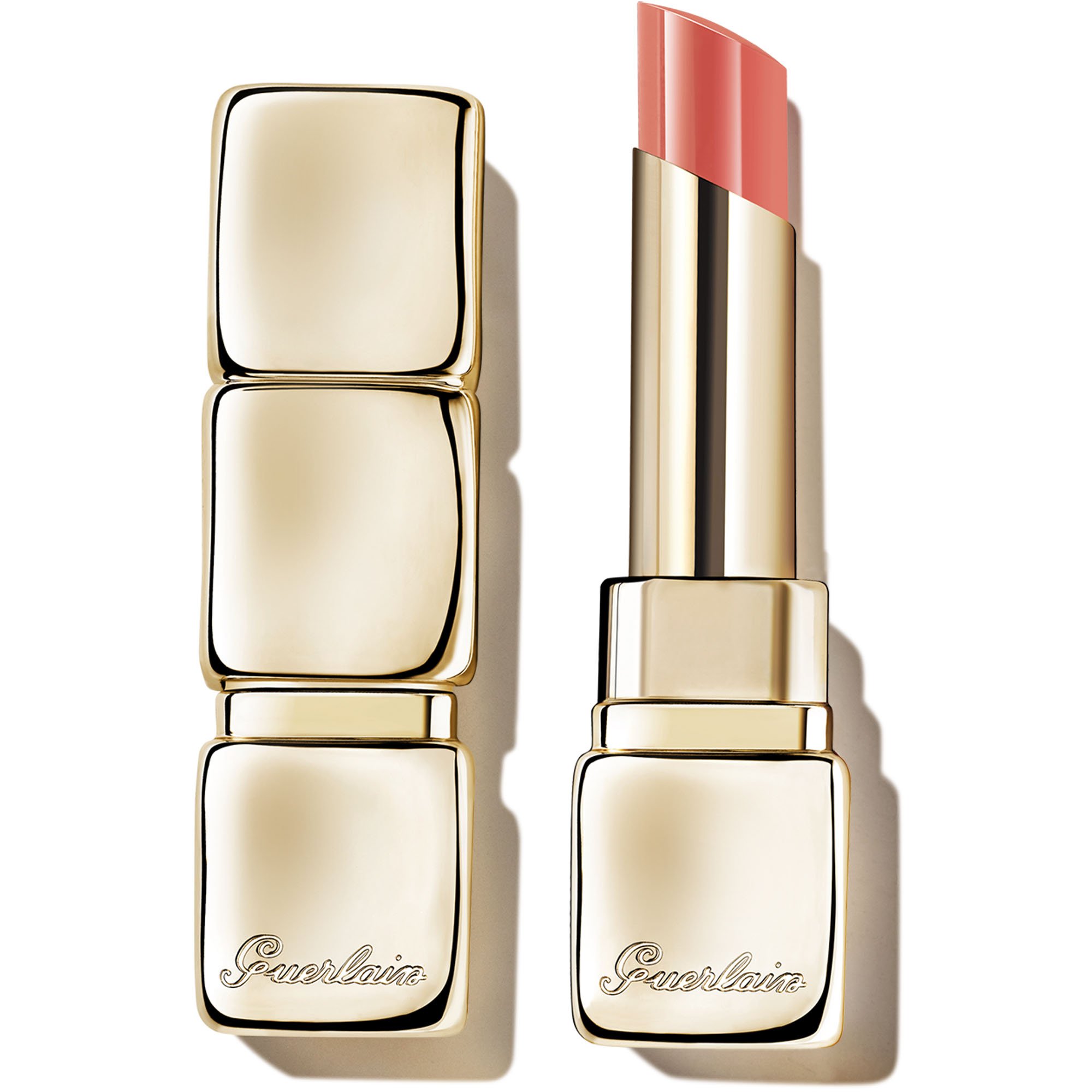 KissKiss Shine Bloom - Leuchtender Lippenstift mit 95% Inhaltsstoffen natürlichen Ursprungs GUERLAIN 309 fresh coral