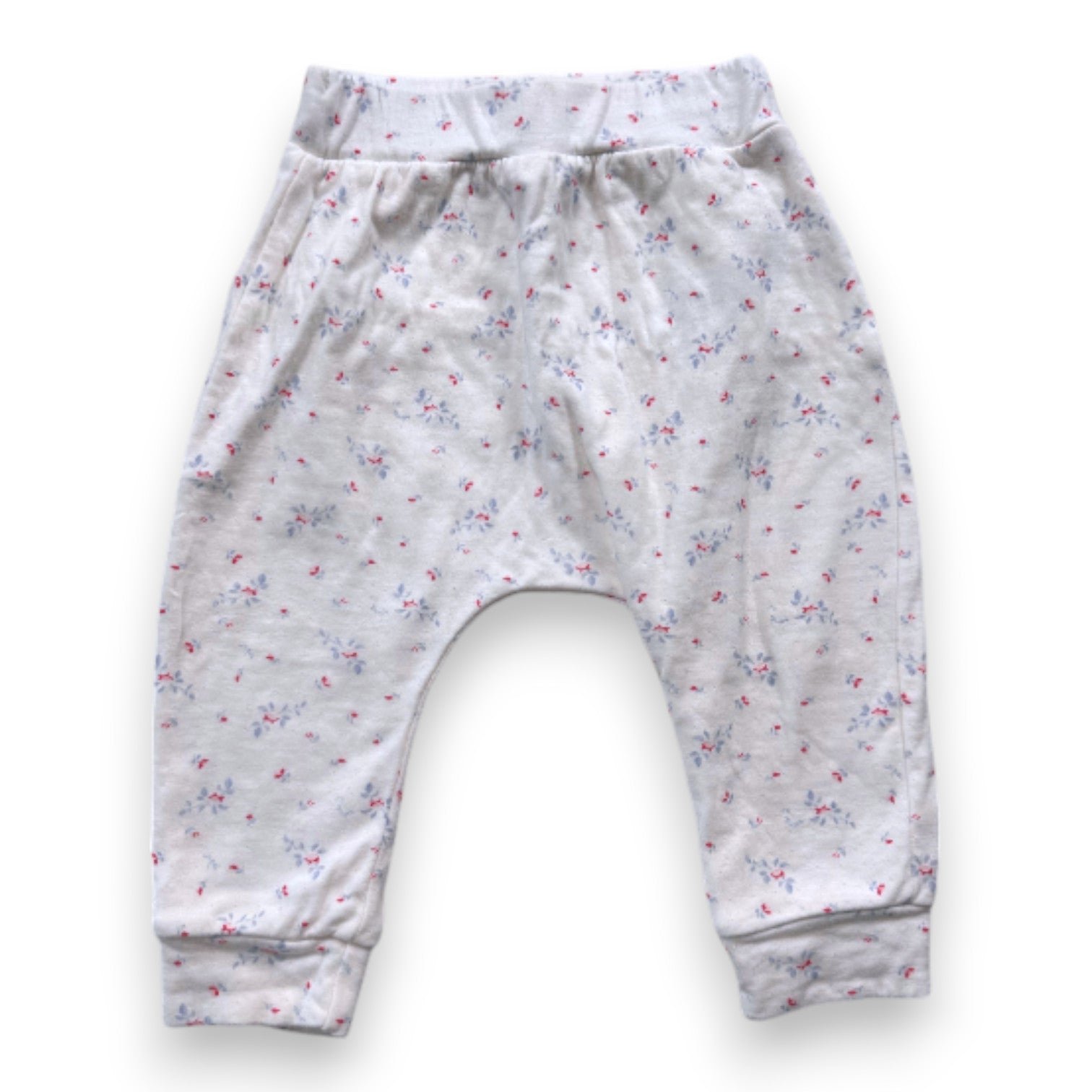 White baby pants - 12 months PETIT BATEAU - Seconde Main White