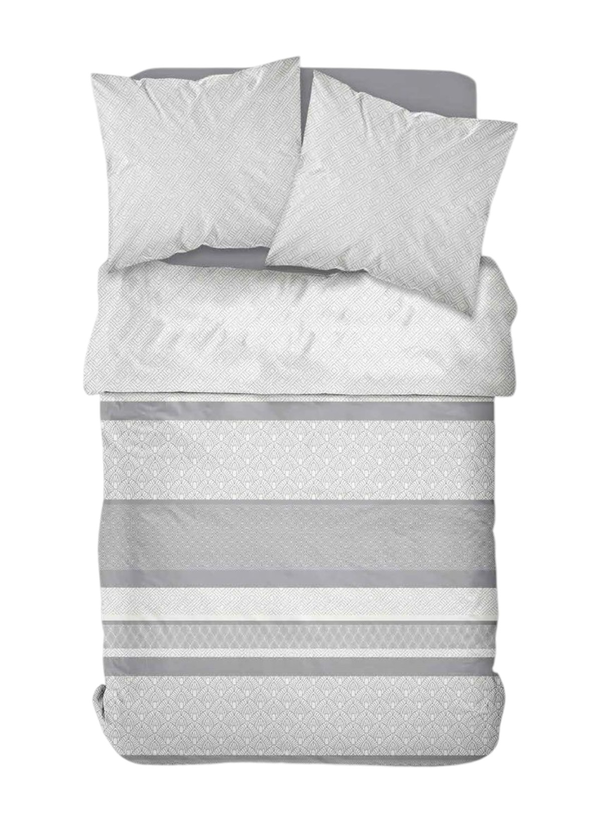 Printed bedding set TODAY LINGE DE MAISON Grey